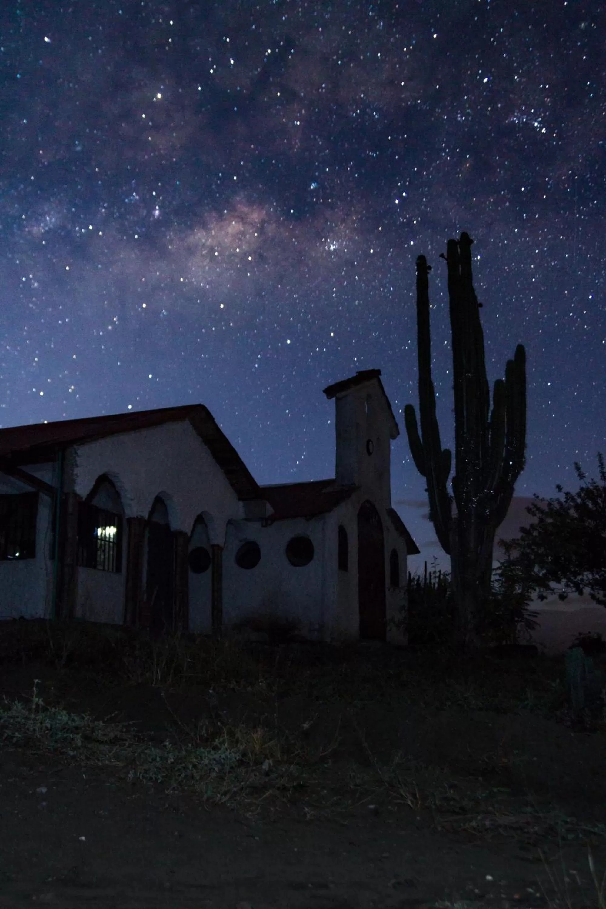Night, Property Building in El Peñon De Constantino - Tatacoa
