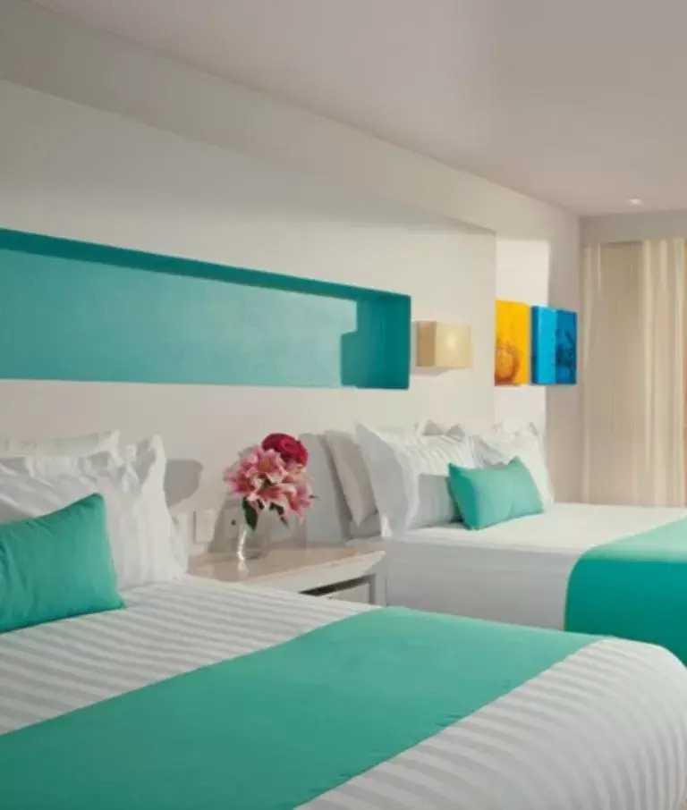 Bed in Sunscape Dorado Pacifico Ixtapa Resort & Spa- All Inclusive