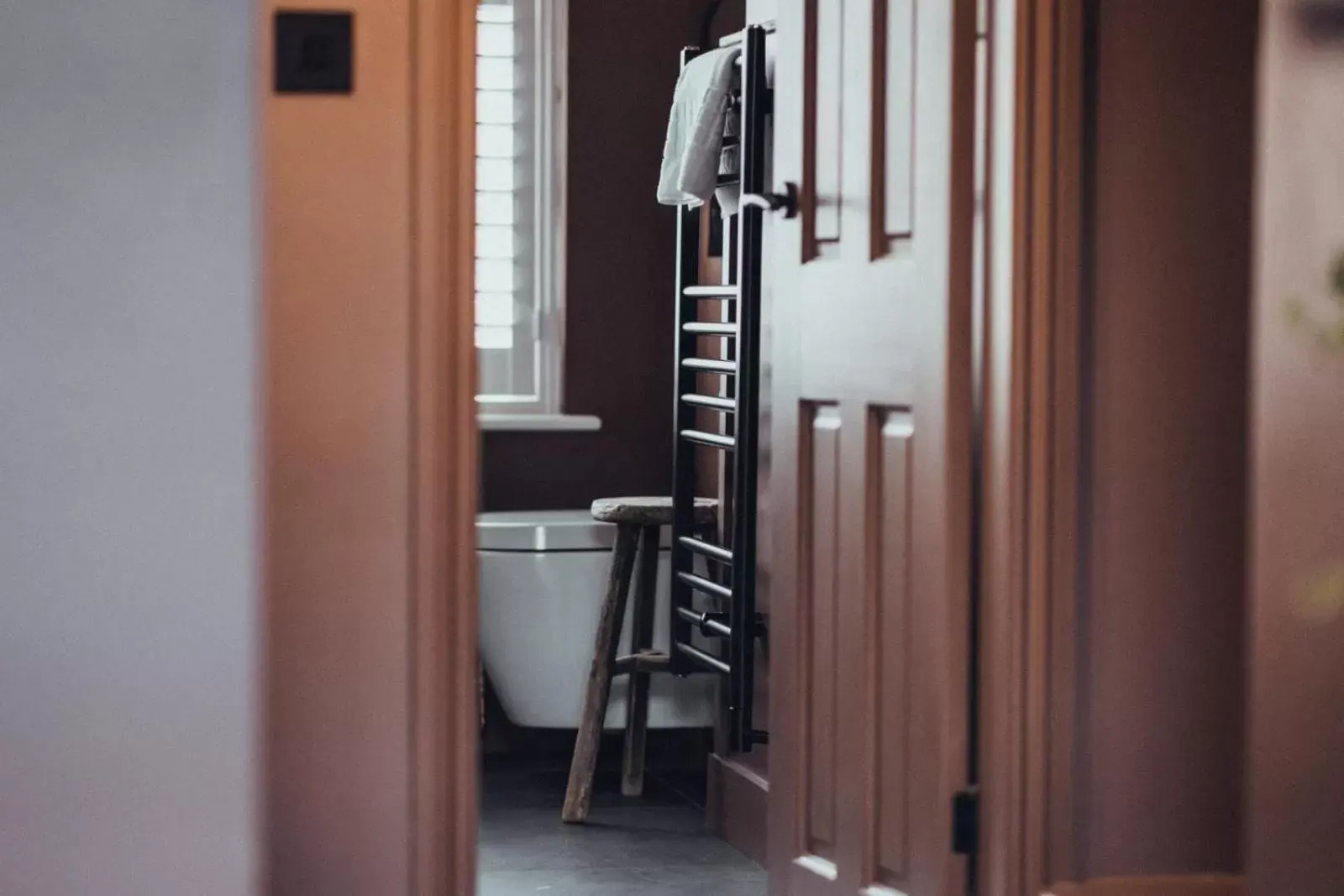 Bathroom in The Silk Rooms, at The Freemasons Inn