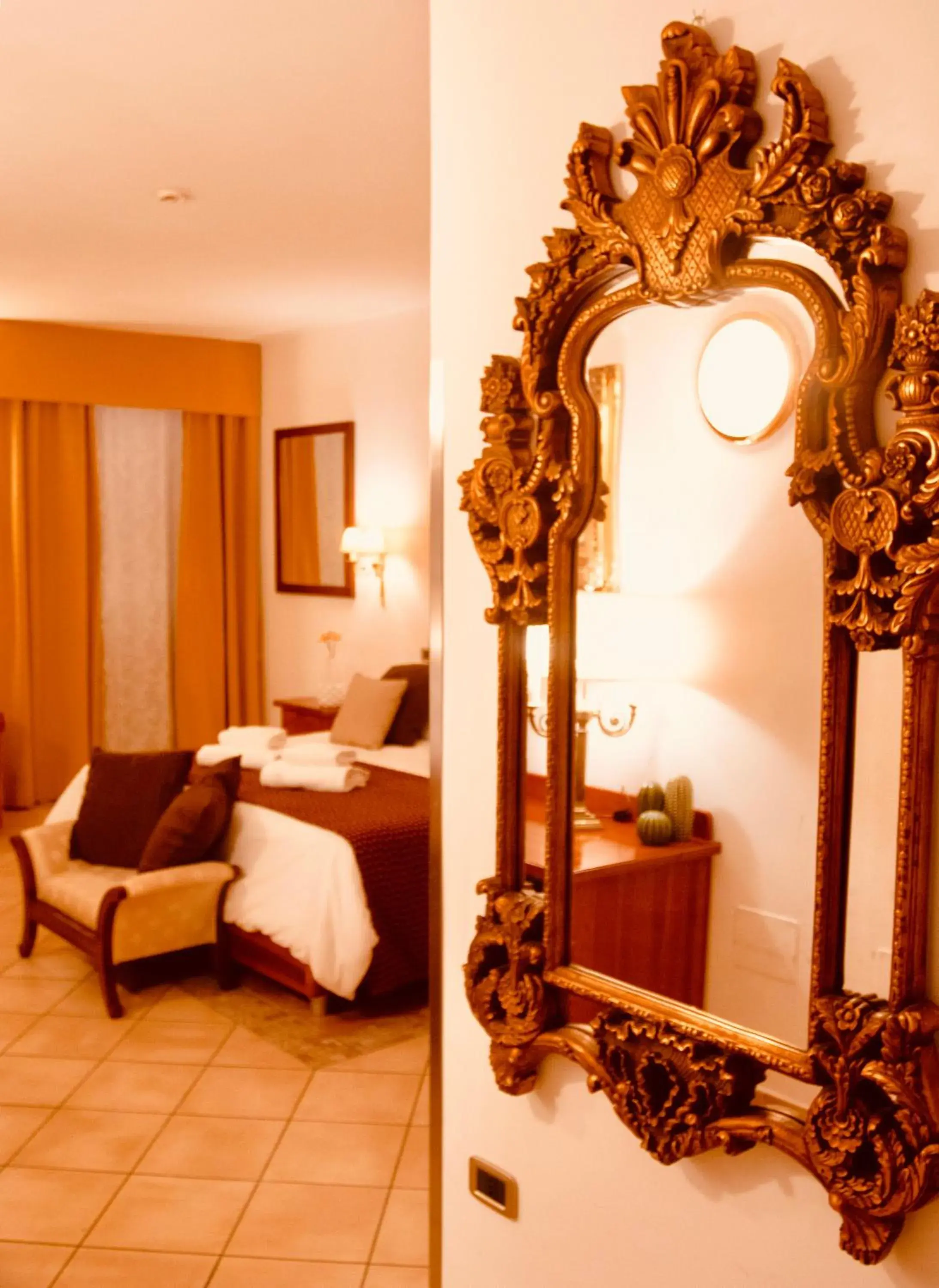 Photo of the whole room in Hotel Ristorante Garibaldi