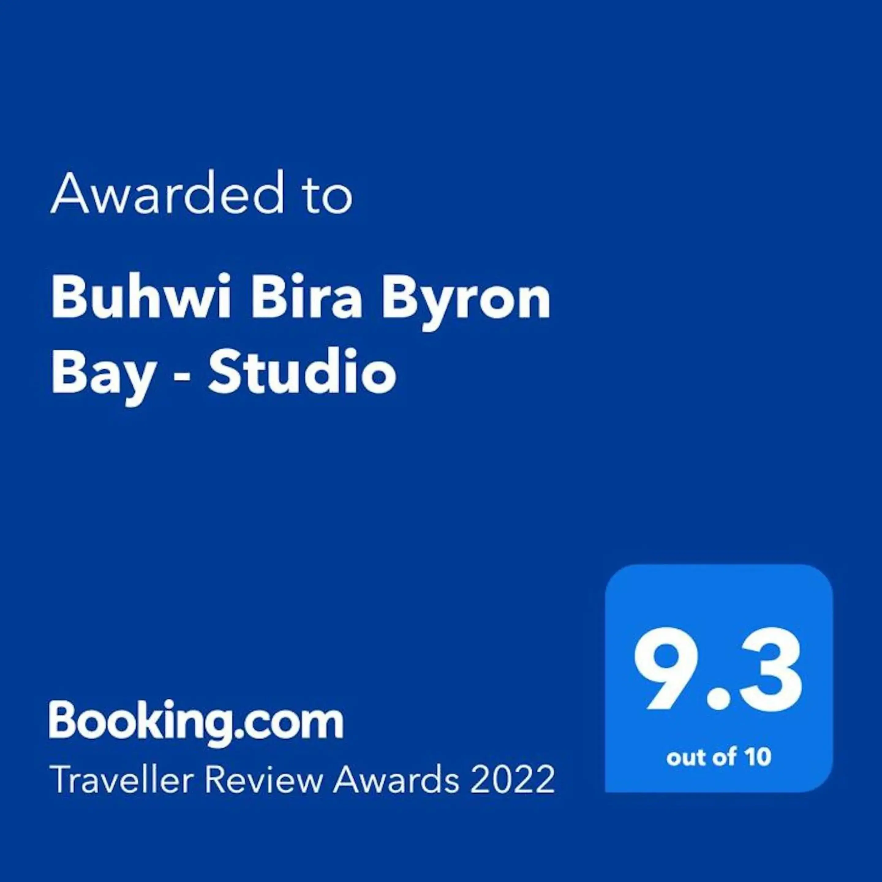 Certificate/Award, Logo/Certificate/Sign/Award in Buhwi Bira Byron Bay - Studio