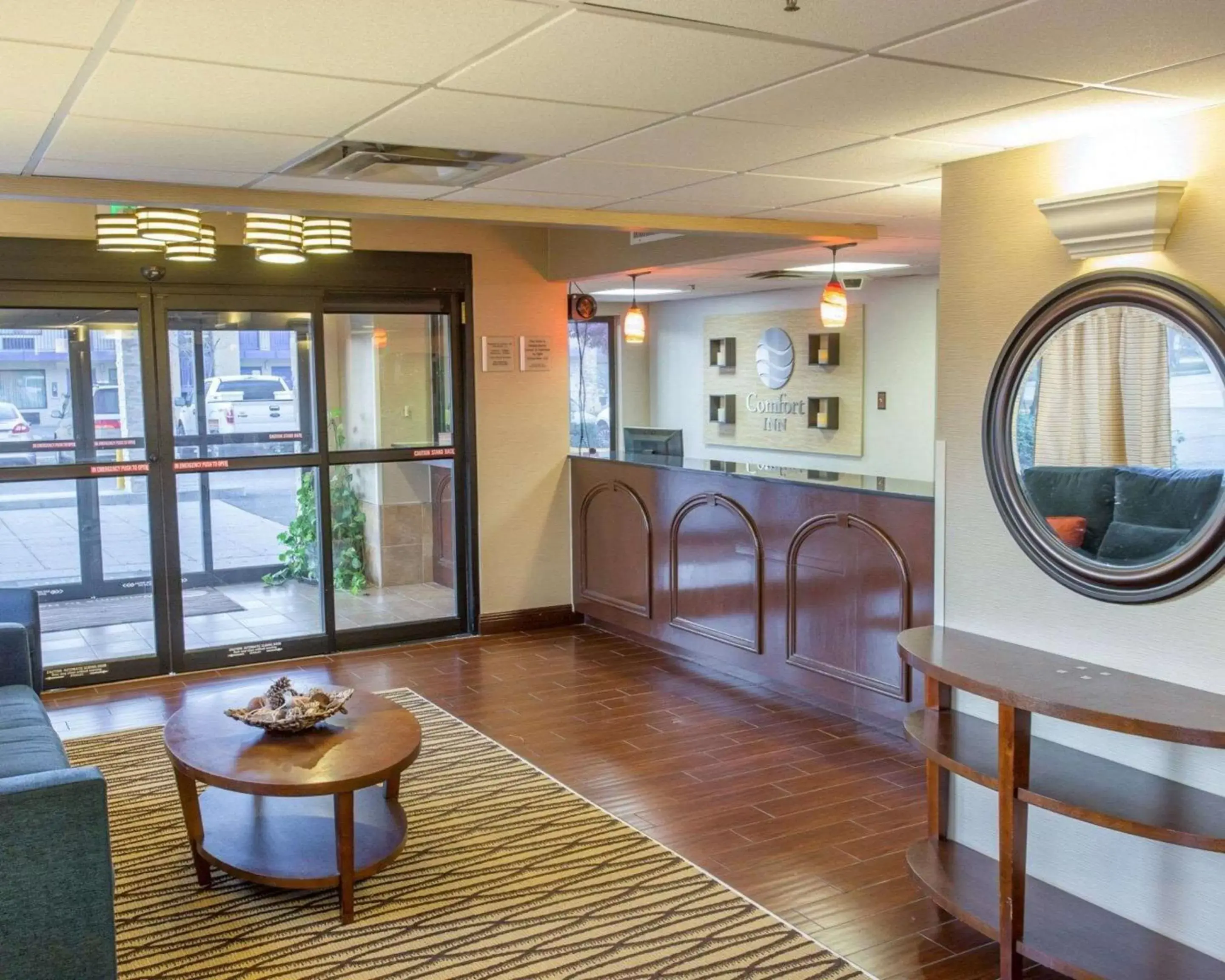 Lobby or reception in Comfort Inn Hammond Lobby or reception in Comfort Inn Hammond