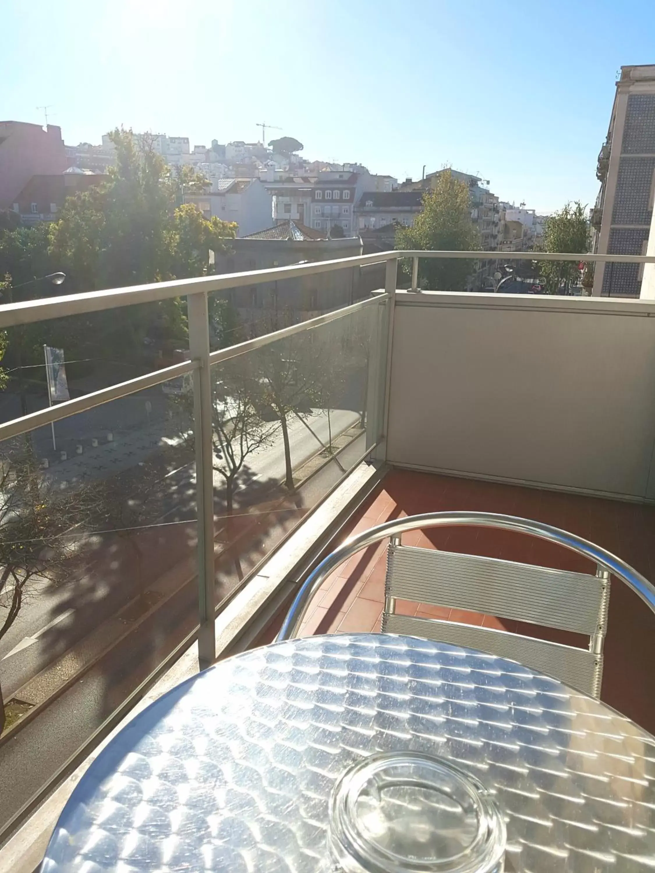 Balcony/Terrace in Lisbon City Hotel by City Hotels