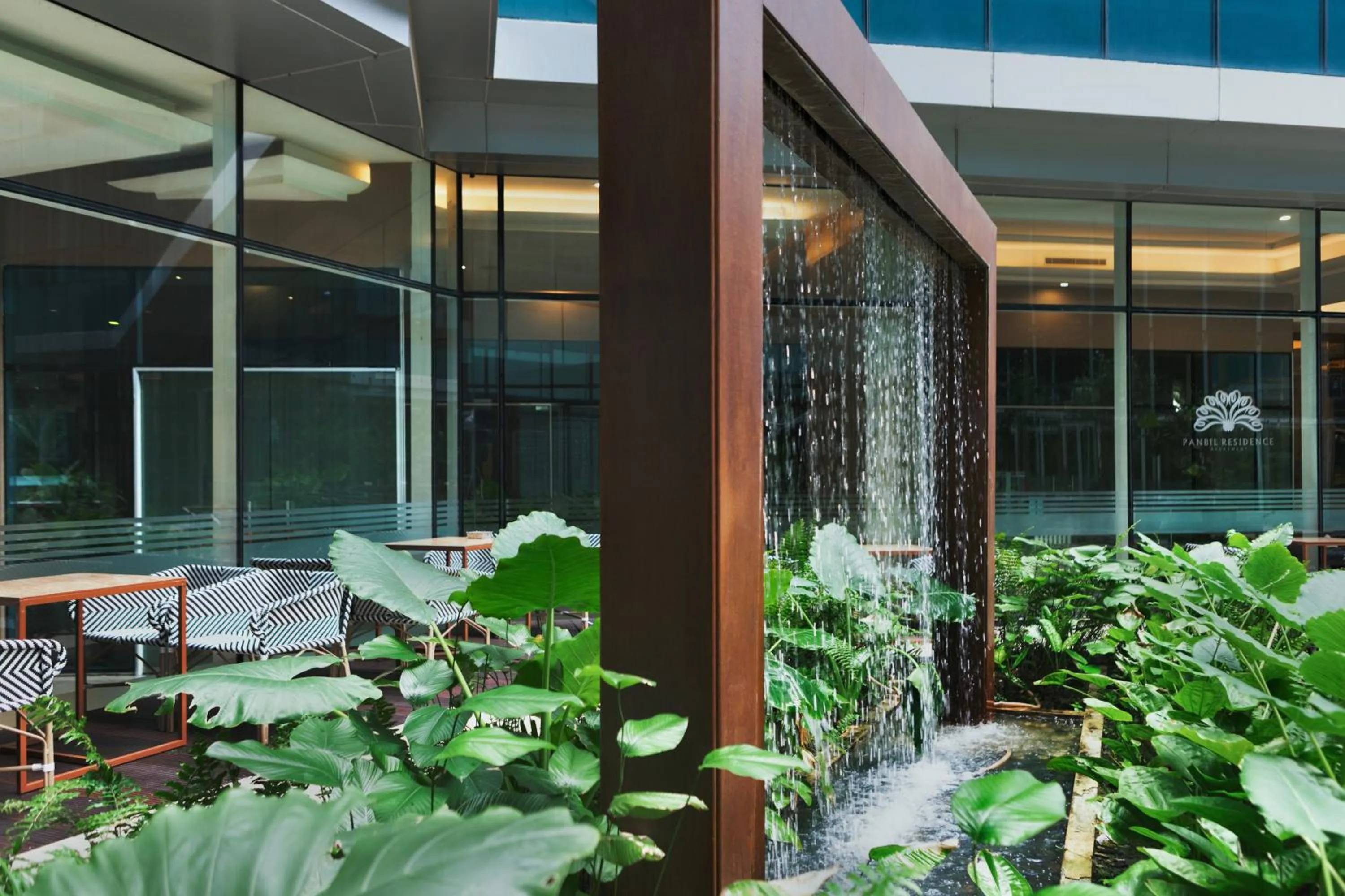 Garden in Panbil Residence Serviced Apartment