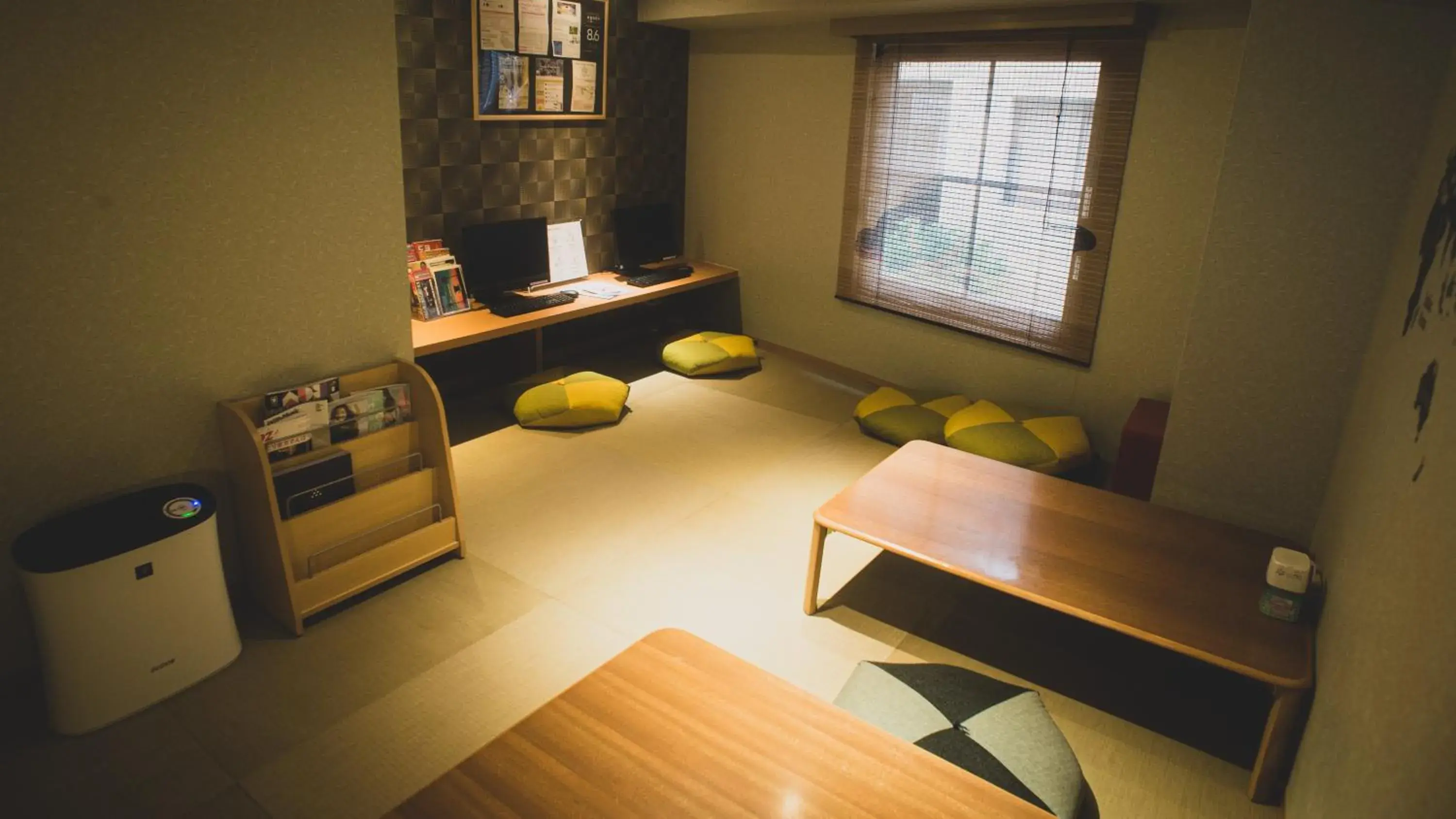 Communal lounge/ TV room, Seating Area in Nadeshiko Hotel Shibuya -Women Only
