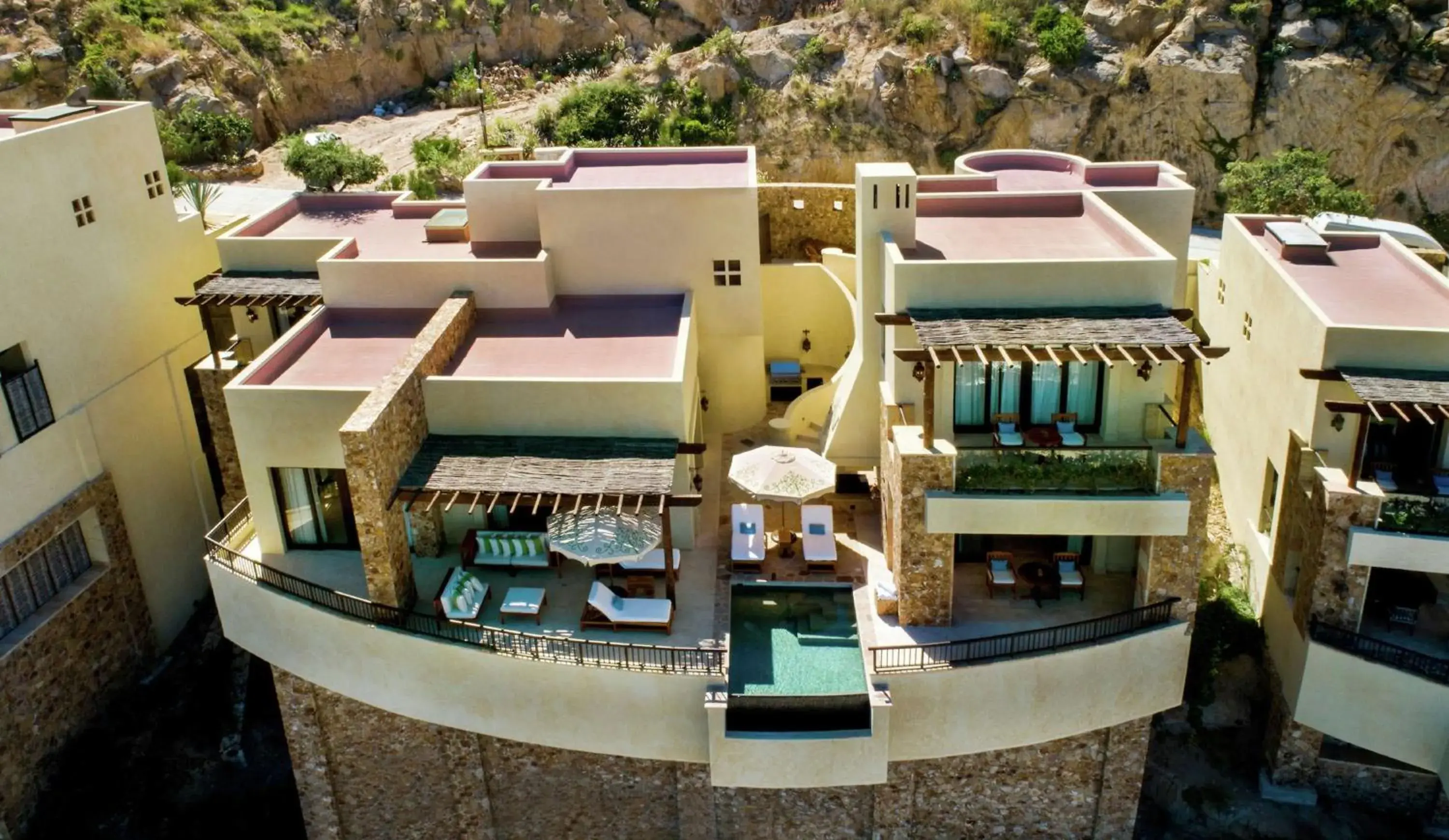 View (from property/room), Bird's-eye View in Waldorf Astoria Los Cabos Pedregal