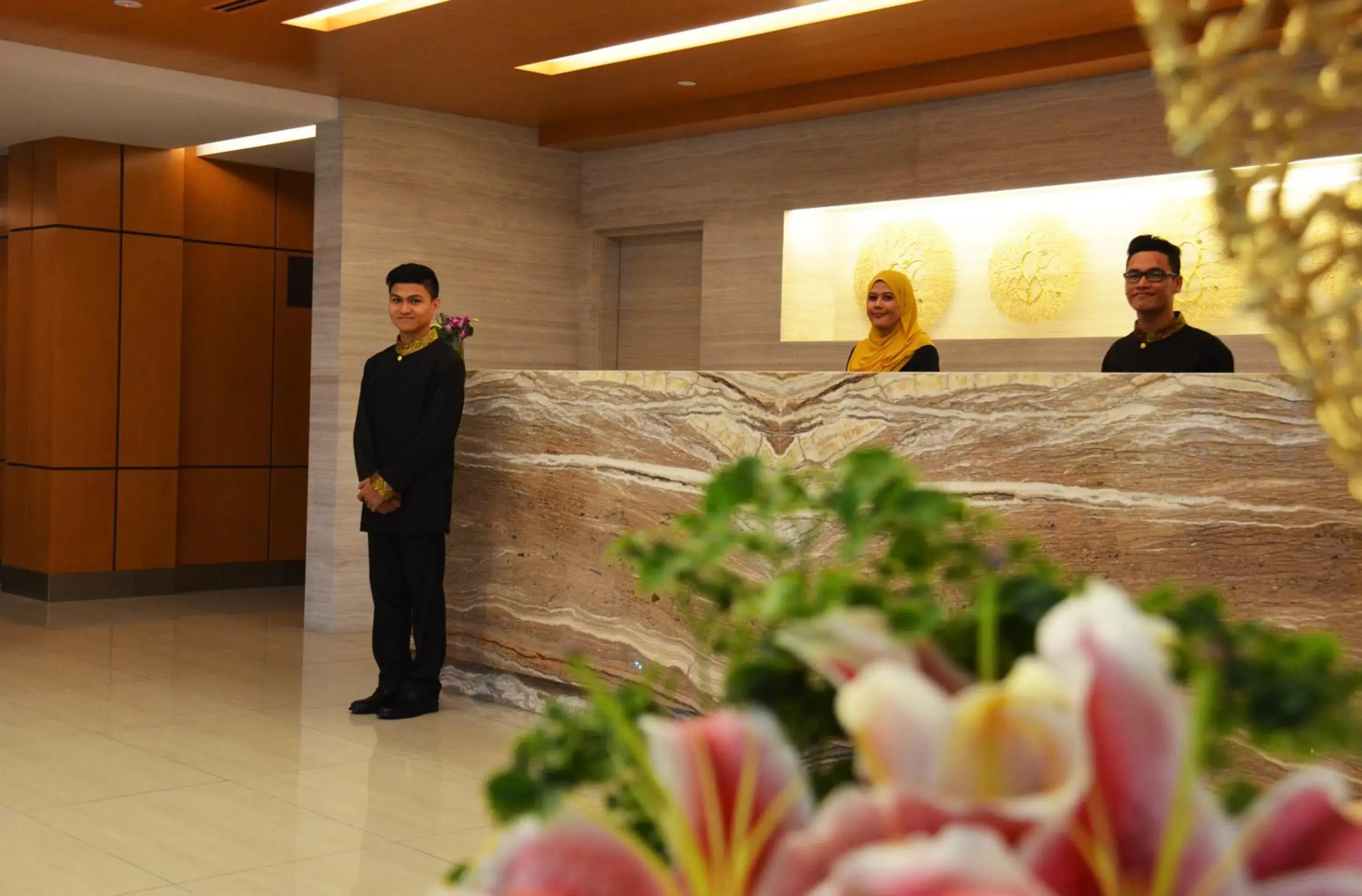 Lobby or reception in V8 Hotel Johor Bahru Lobby or reception in V8 Hotel Johor Bahru