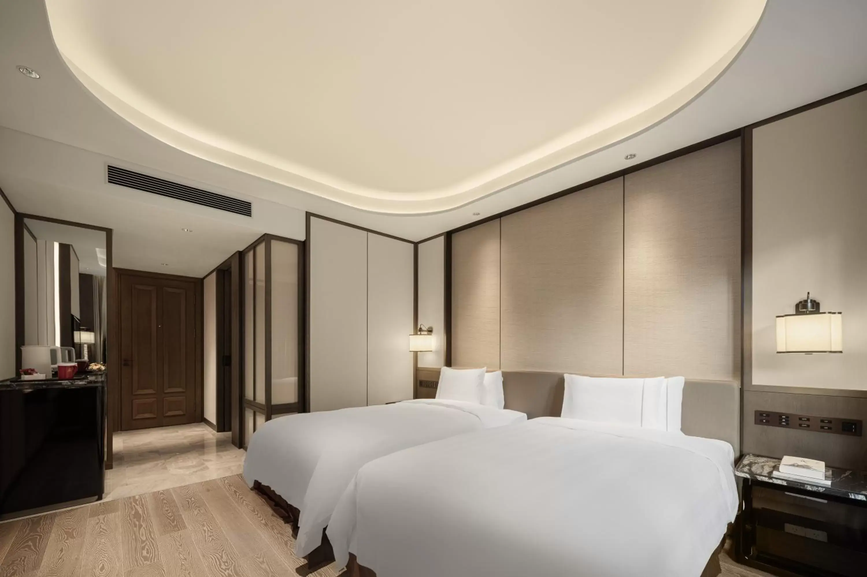 Bedroom, Bed in Pan Pacific Suzhou