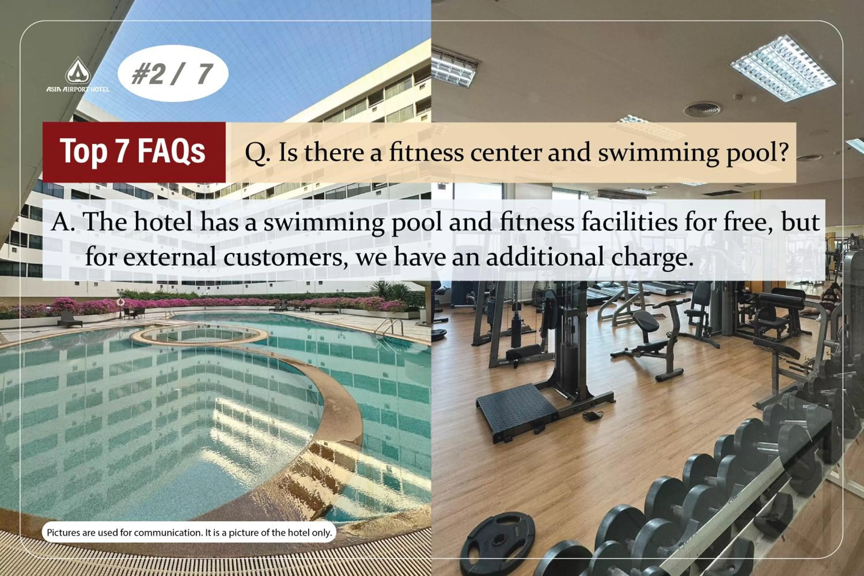 Text overlay in Asia Airport Hotel