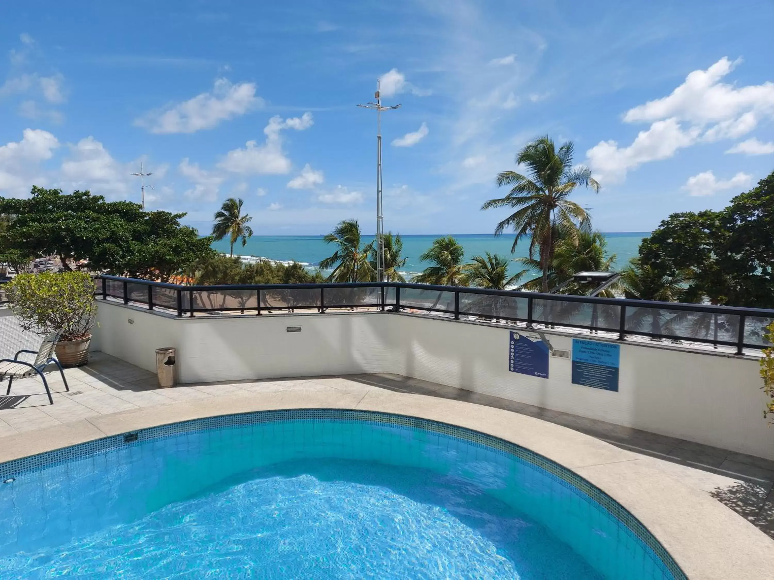 Pool view, Swimming Pool in Euro Suite Recife Boa Viagem