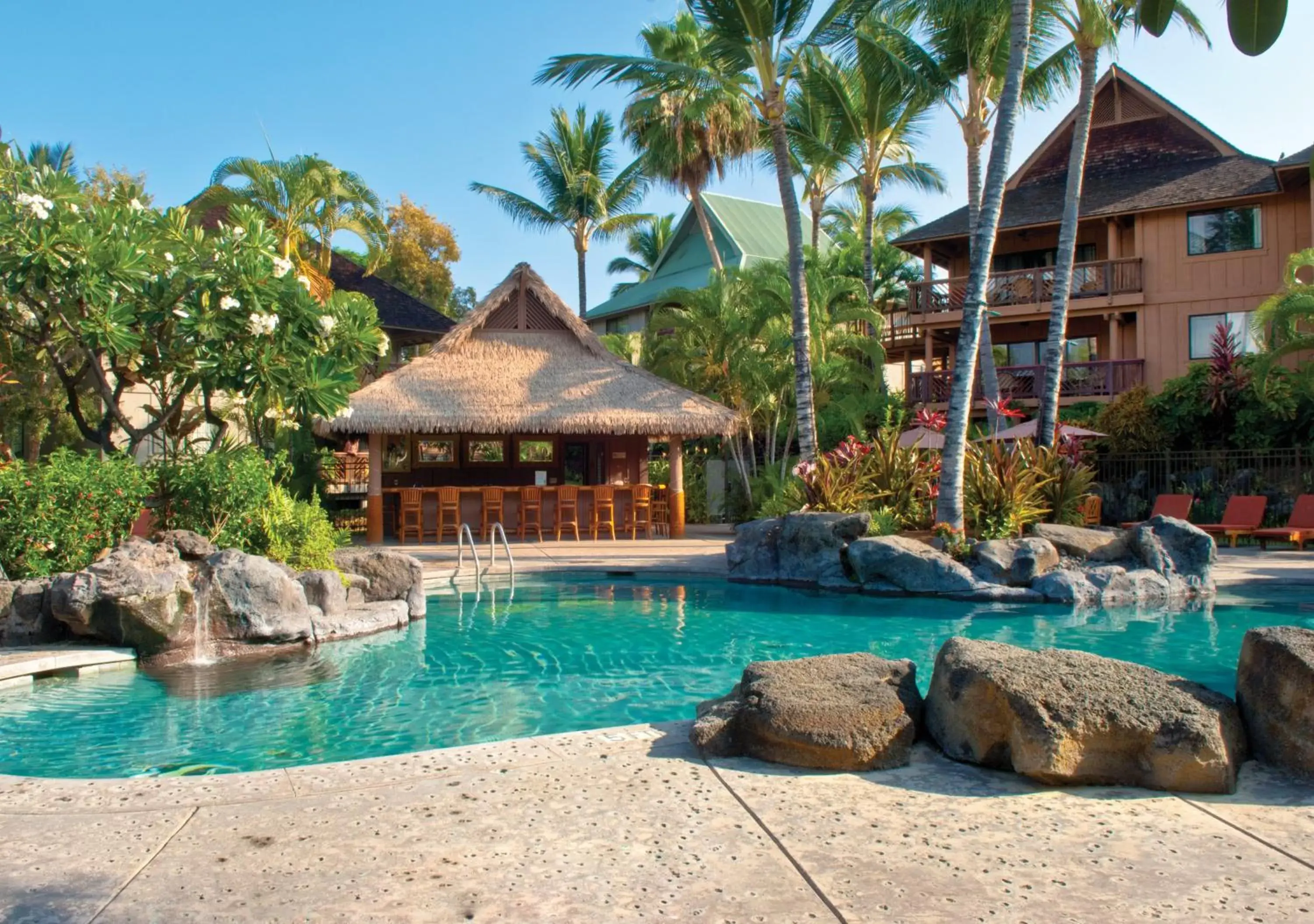 Swimming Pool in Wyndham Kona Hawaiian Resort