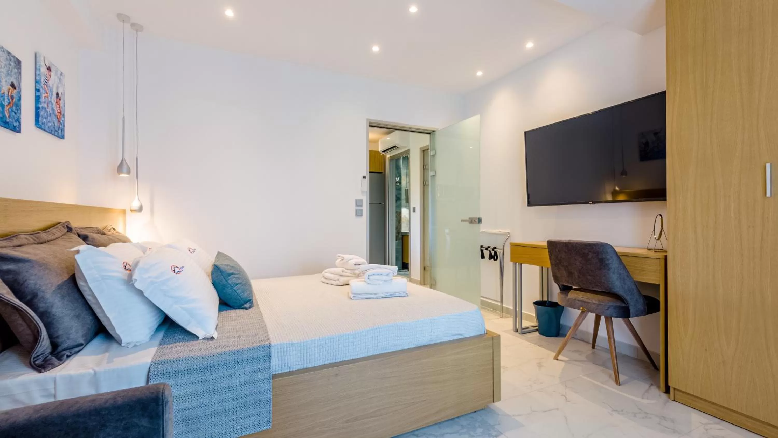 Bedroom, Bed in Kima Premium Apartments