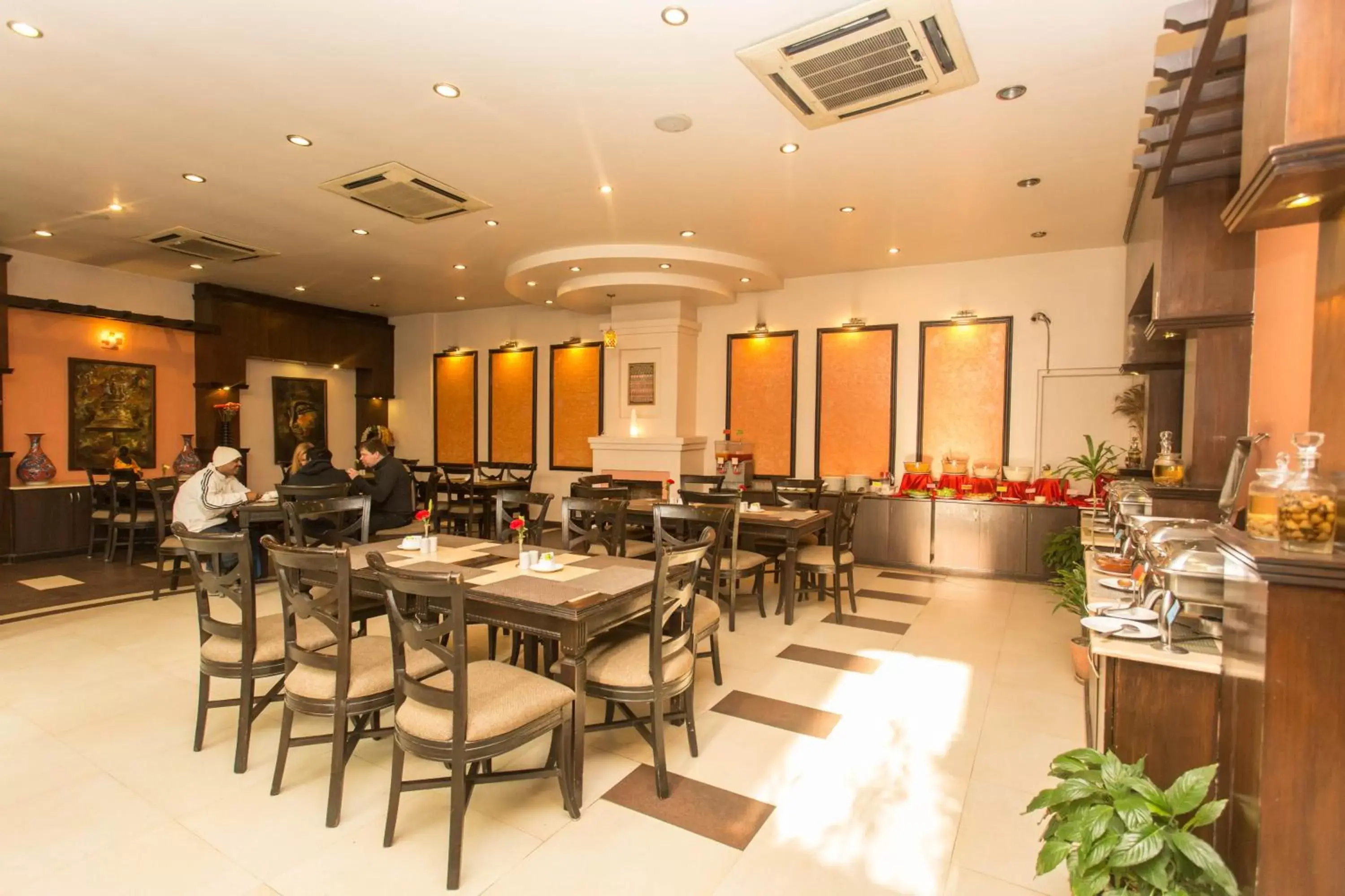 Buffet breakfast, Restaurant/Places to Eat in Hotel Marshyangdi