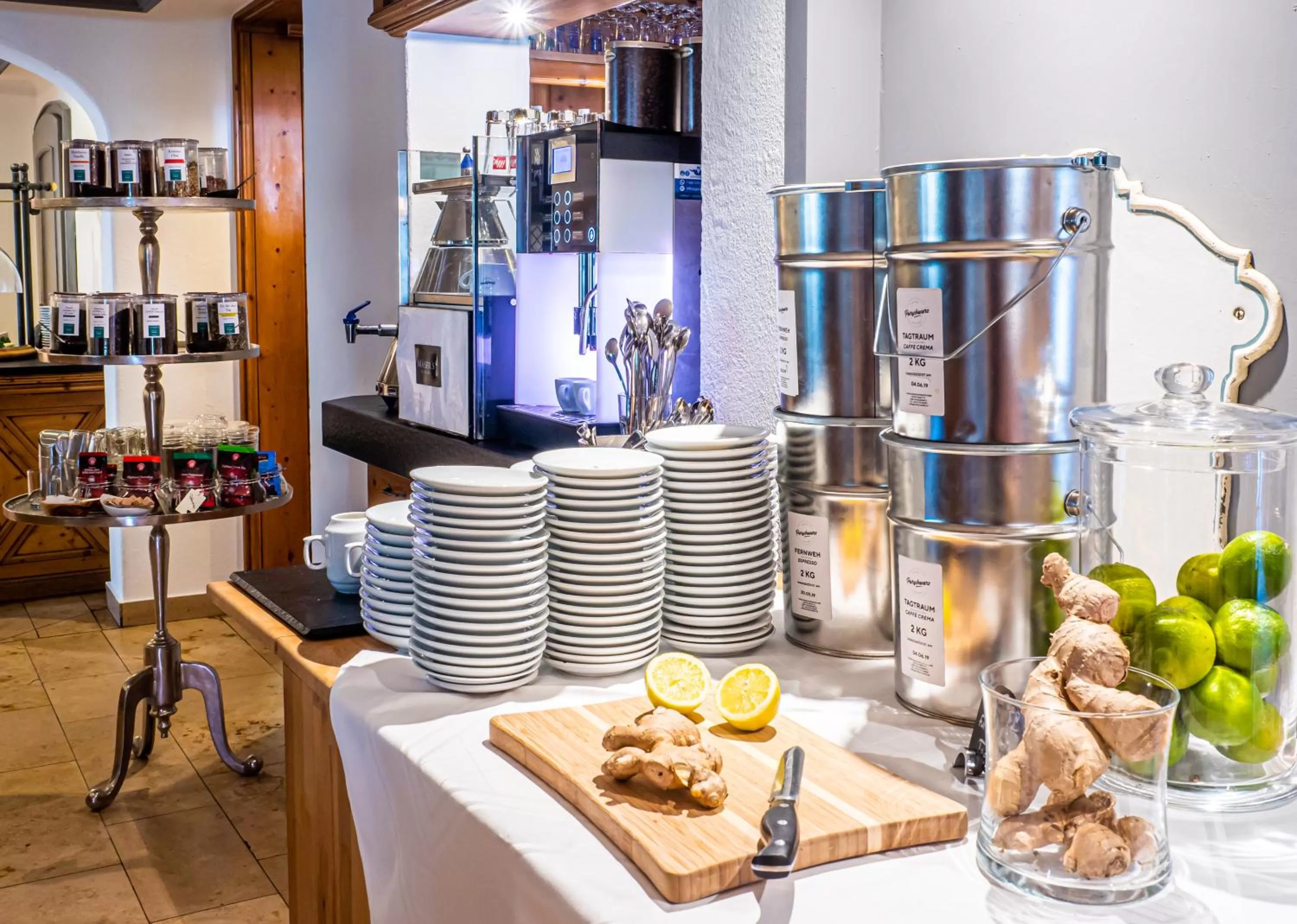 Buffet breakfast in Mäsers Allgäuherz