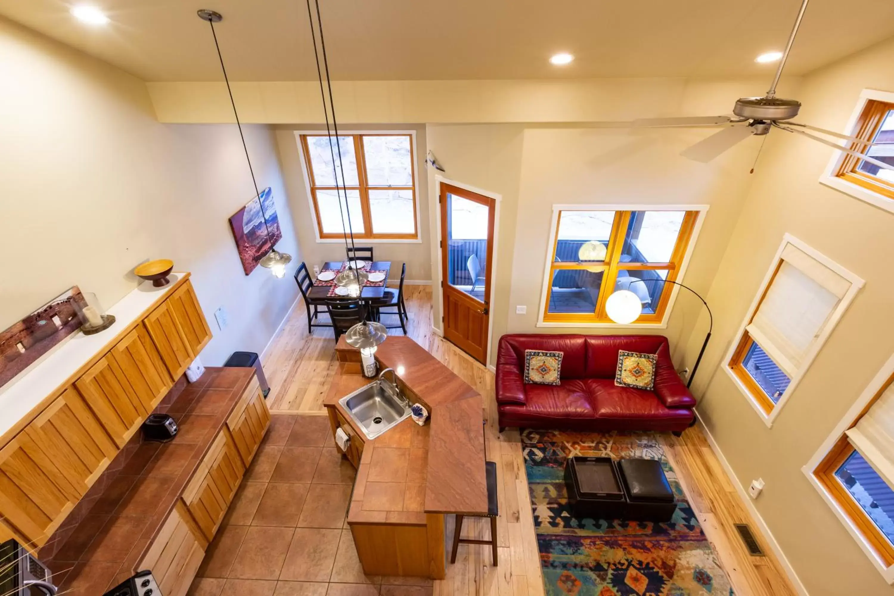 Seating Area in Moab Springs Ranch