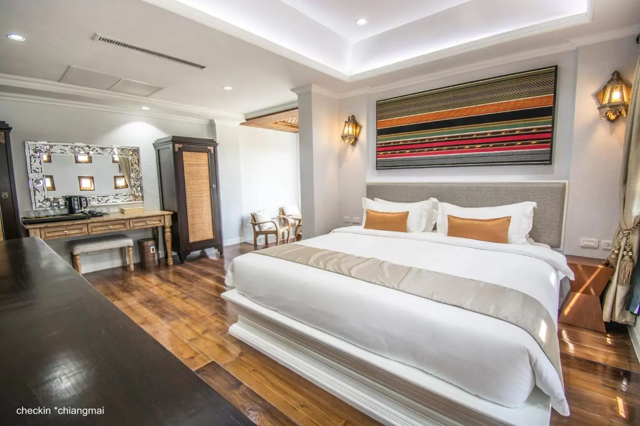 Bedroom, Bed in Lanna Oriental Hotel - SHA Extra Plus