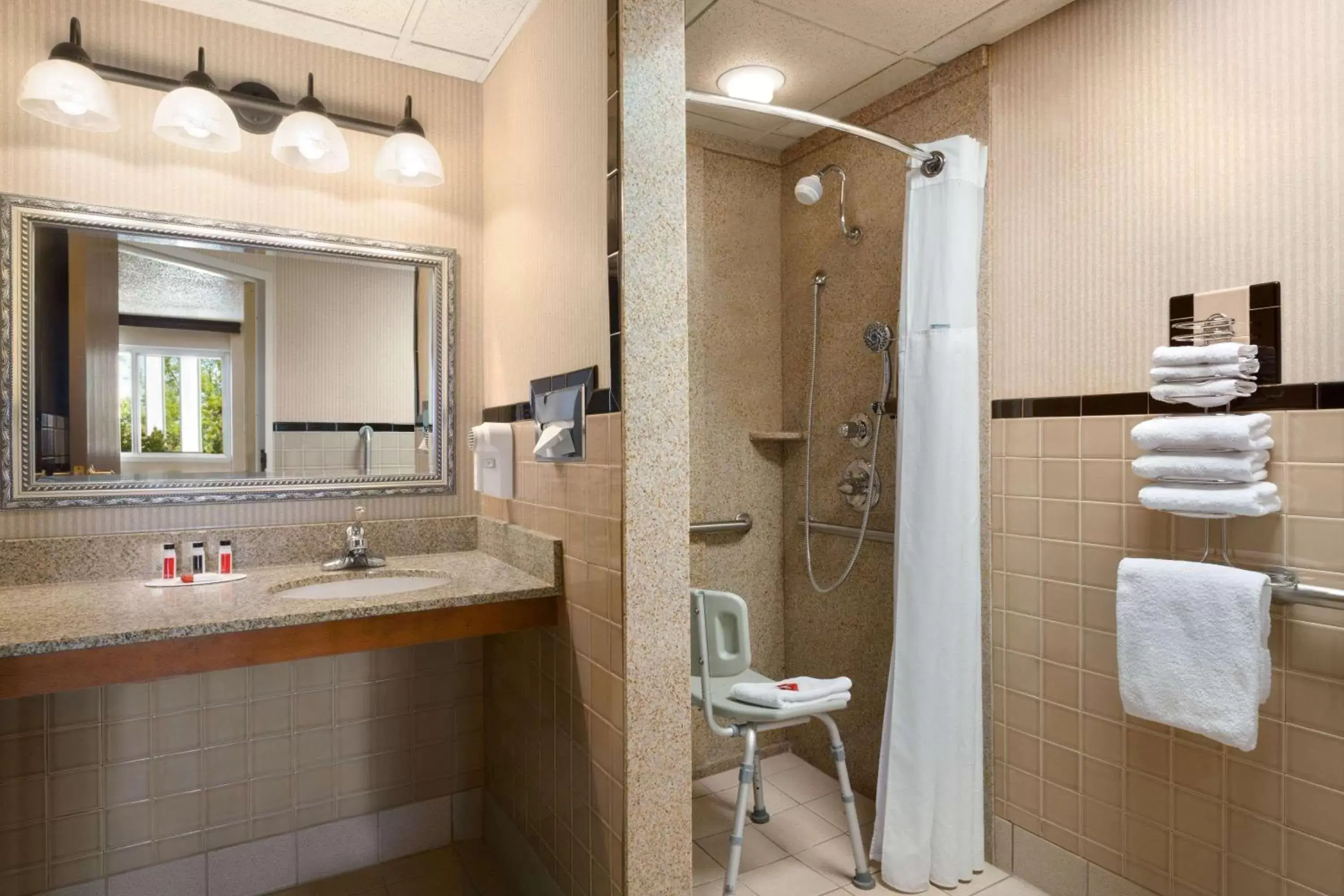 Bathroom in Ramada by Wyndham Bismarck Bathroom in Ramada by Wyndham Bismarck