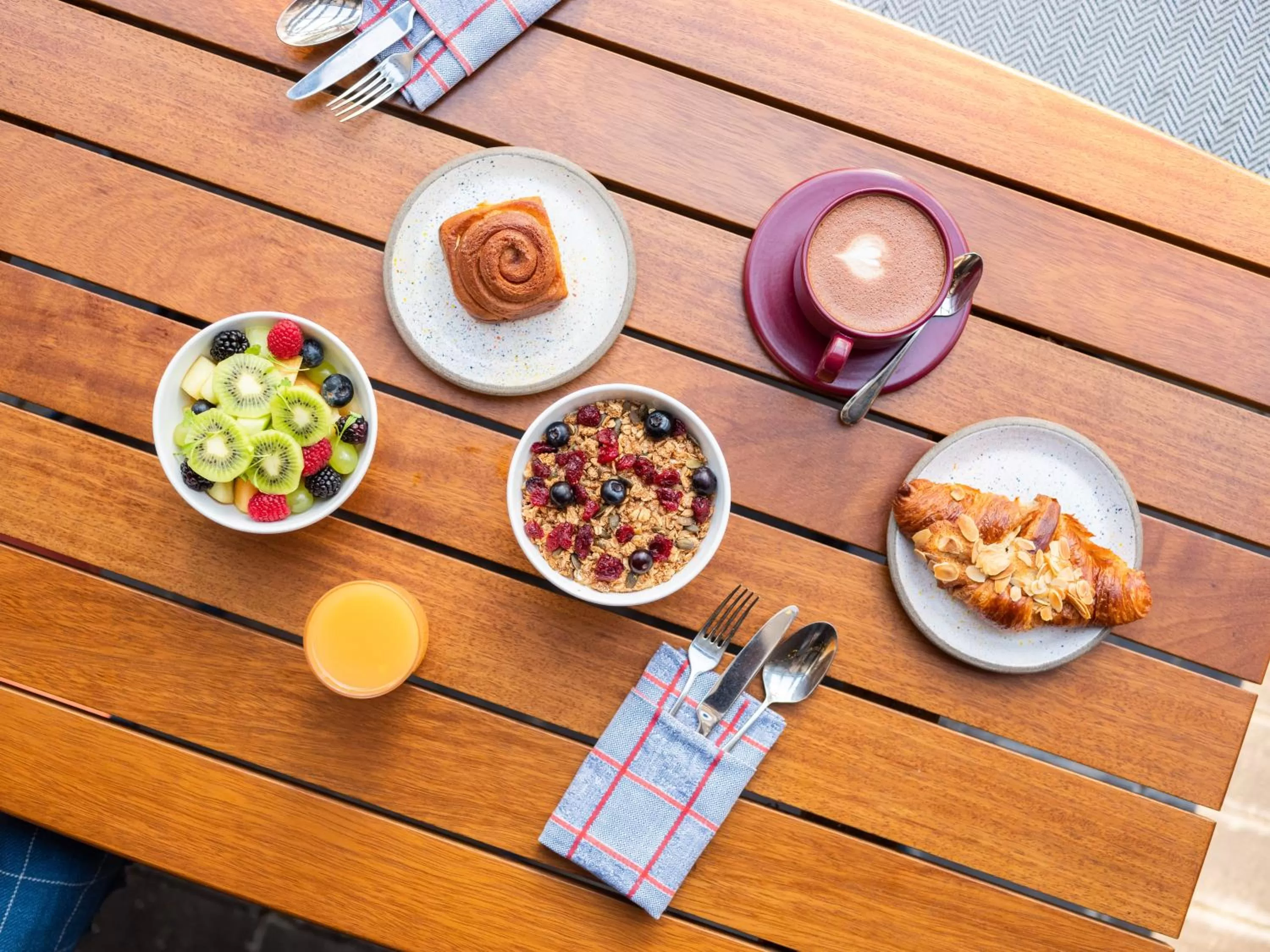 Continental breakfast in The Standard London