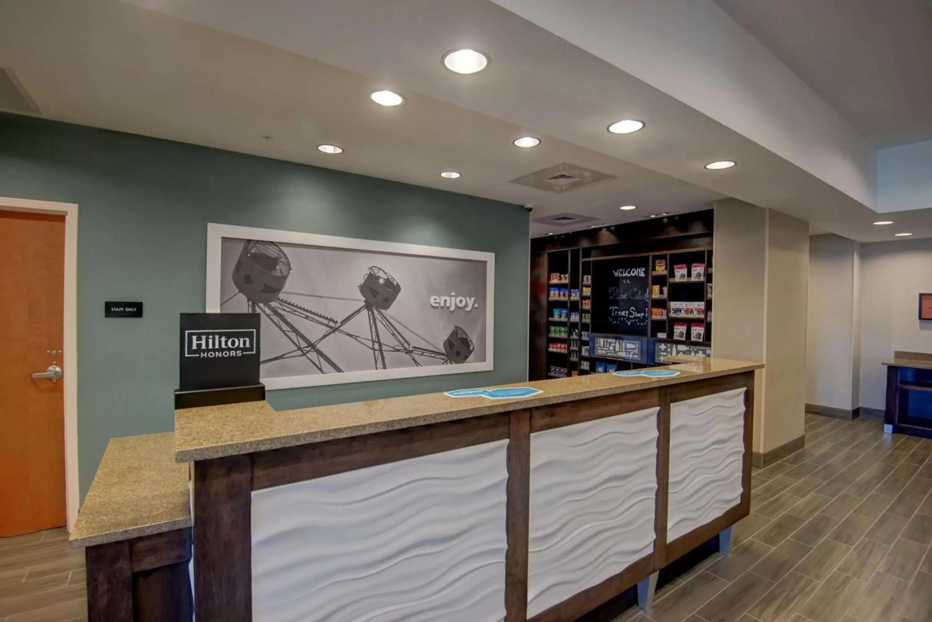 Lobby or reception in Hampton Inn Plant City