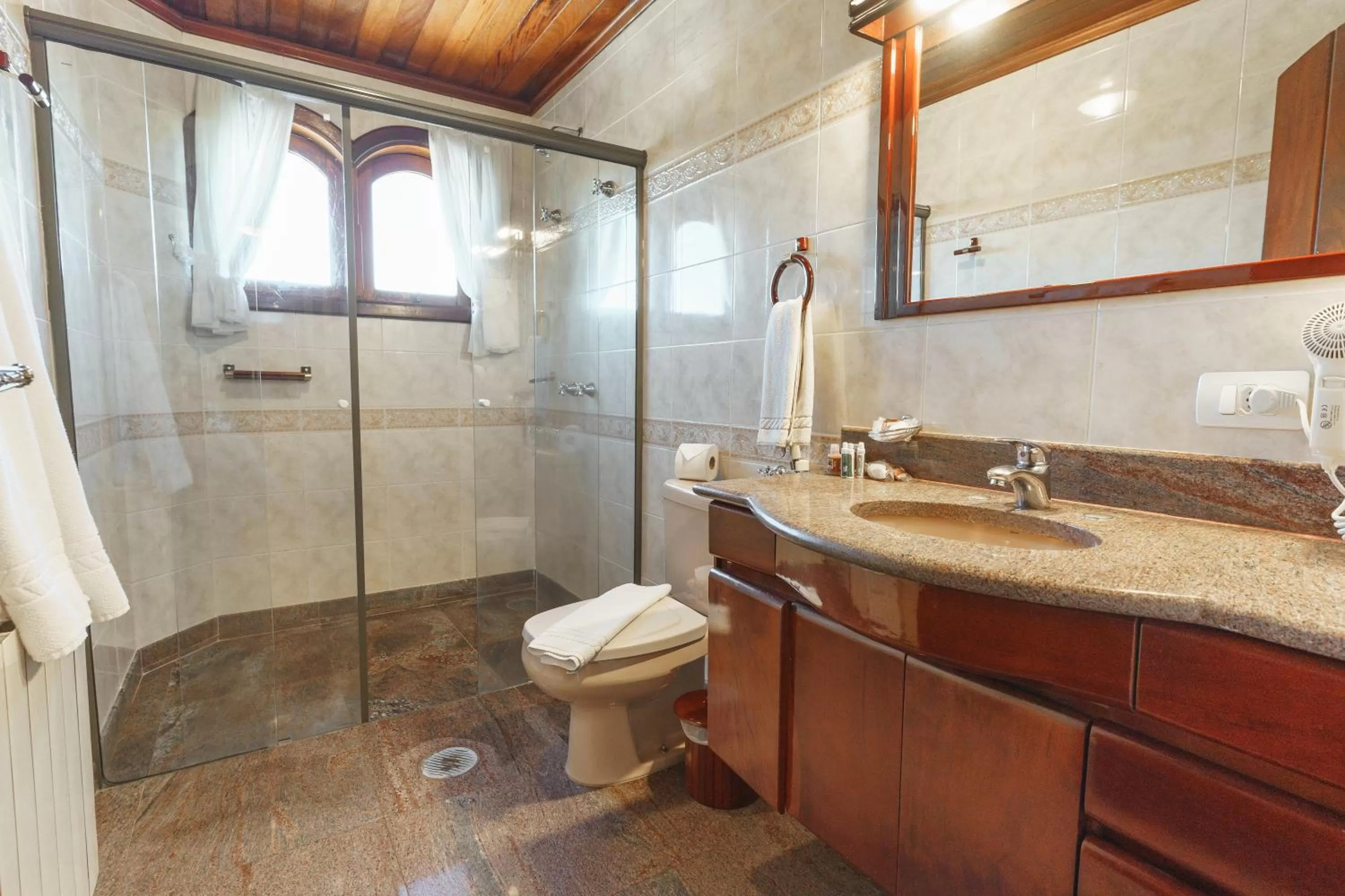 Bathroom in Pousada Recanto Almeida