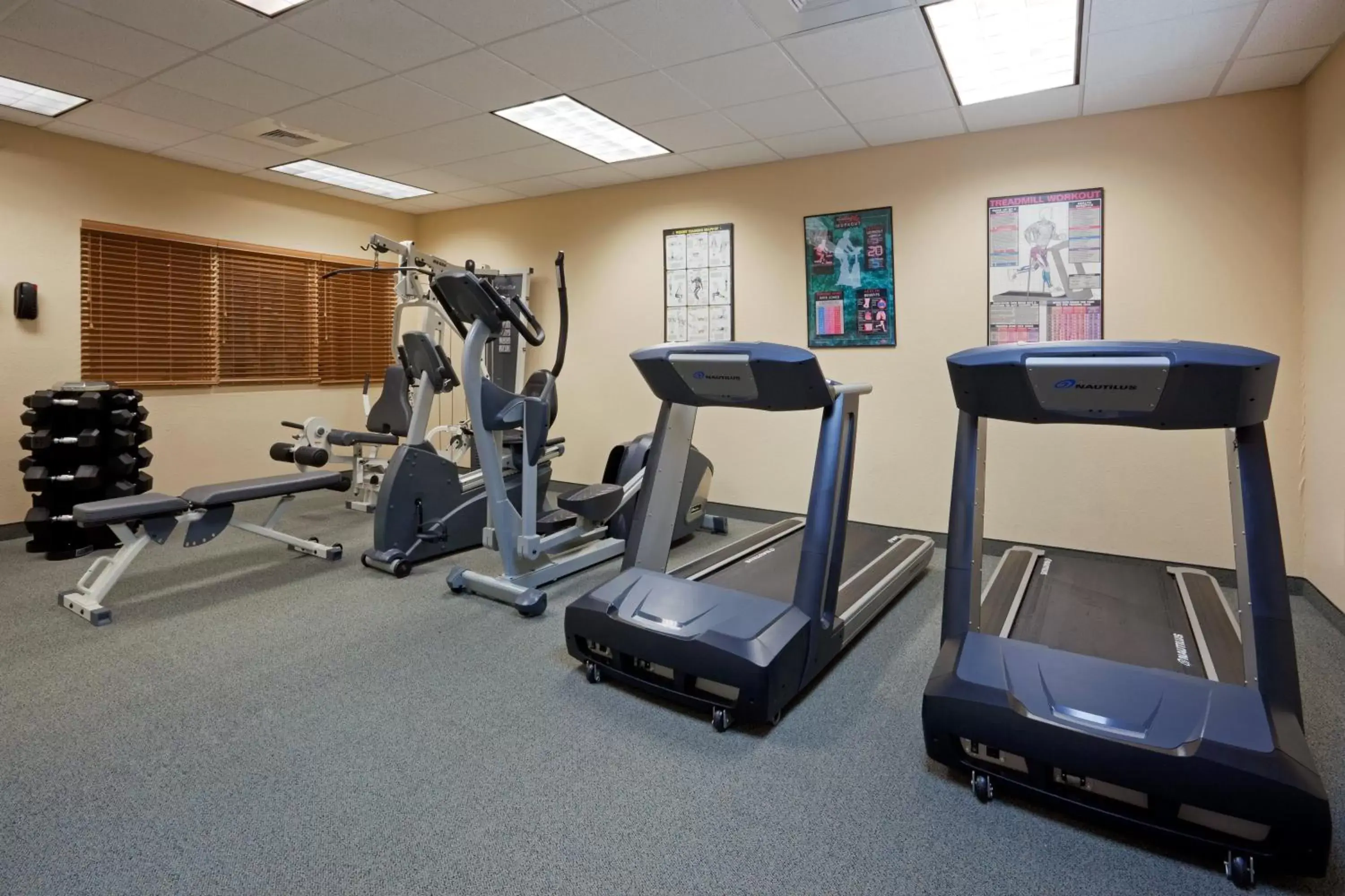 Fitness centre/facilities, Fitness Center/Facilities in Candlewood Suites-West Springfield, an IHG Hotel