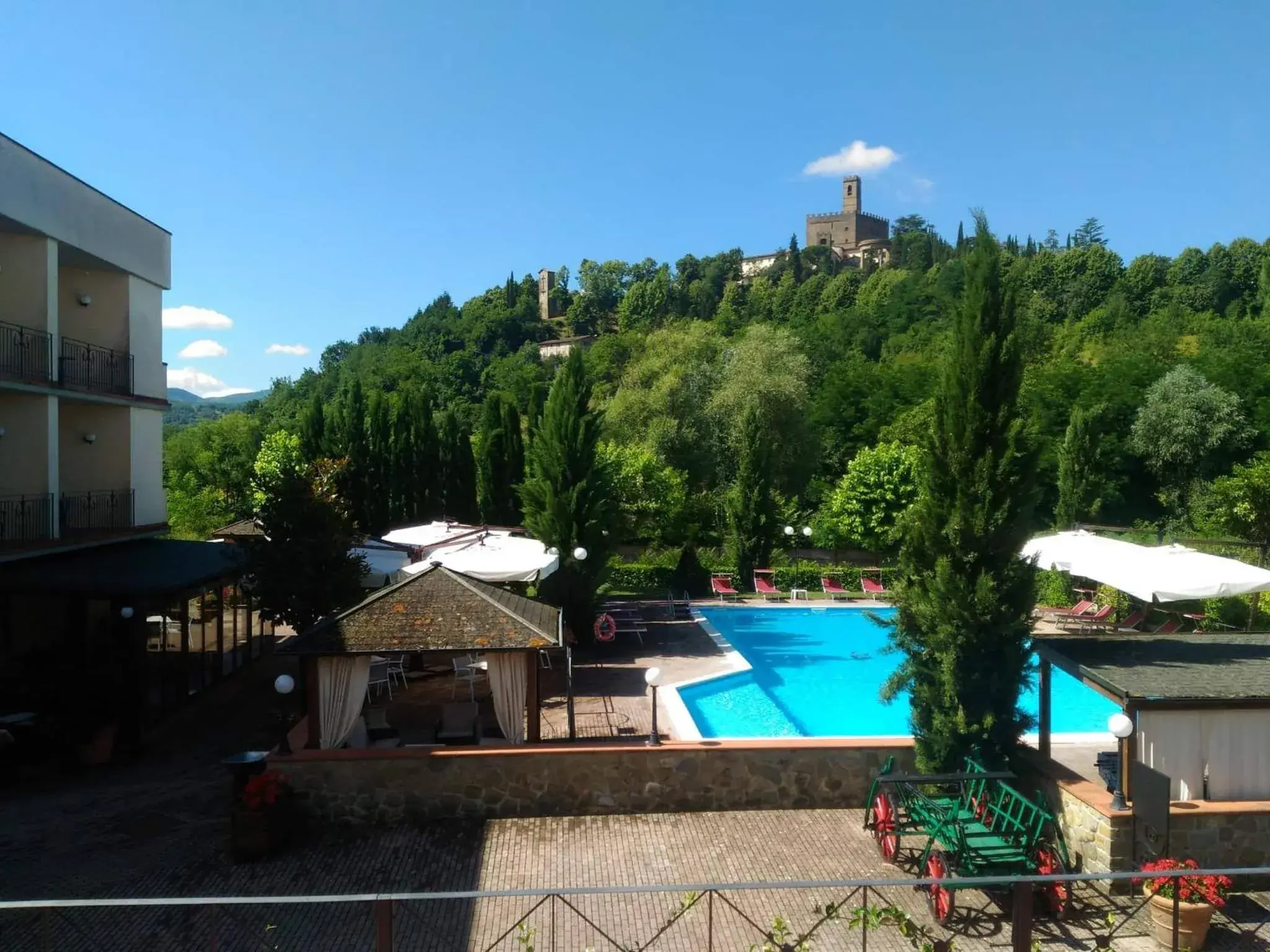 Balcony/Terrace, Pool View in Parc Hotel