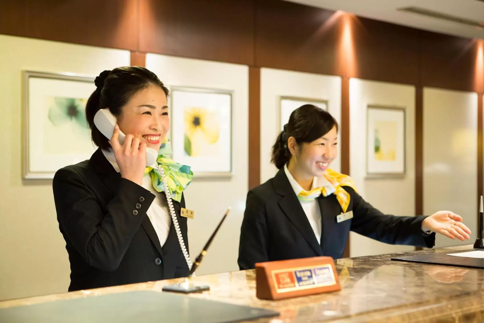 Staff, Lobby/Reception in Hotel Nikko Kansai Airport - 3 mins walk to the airport