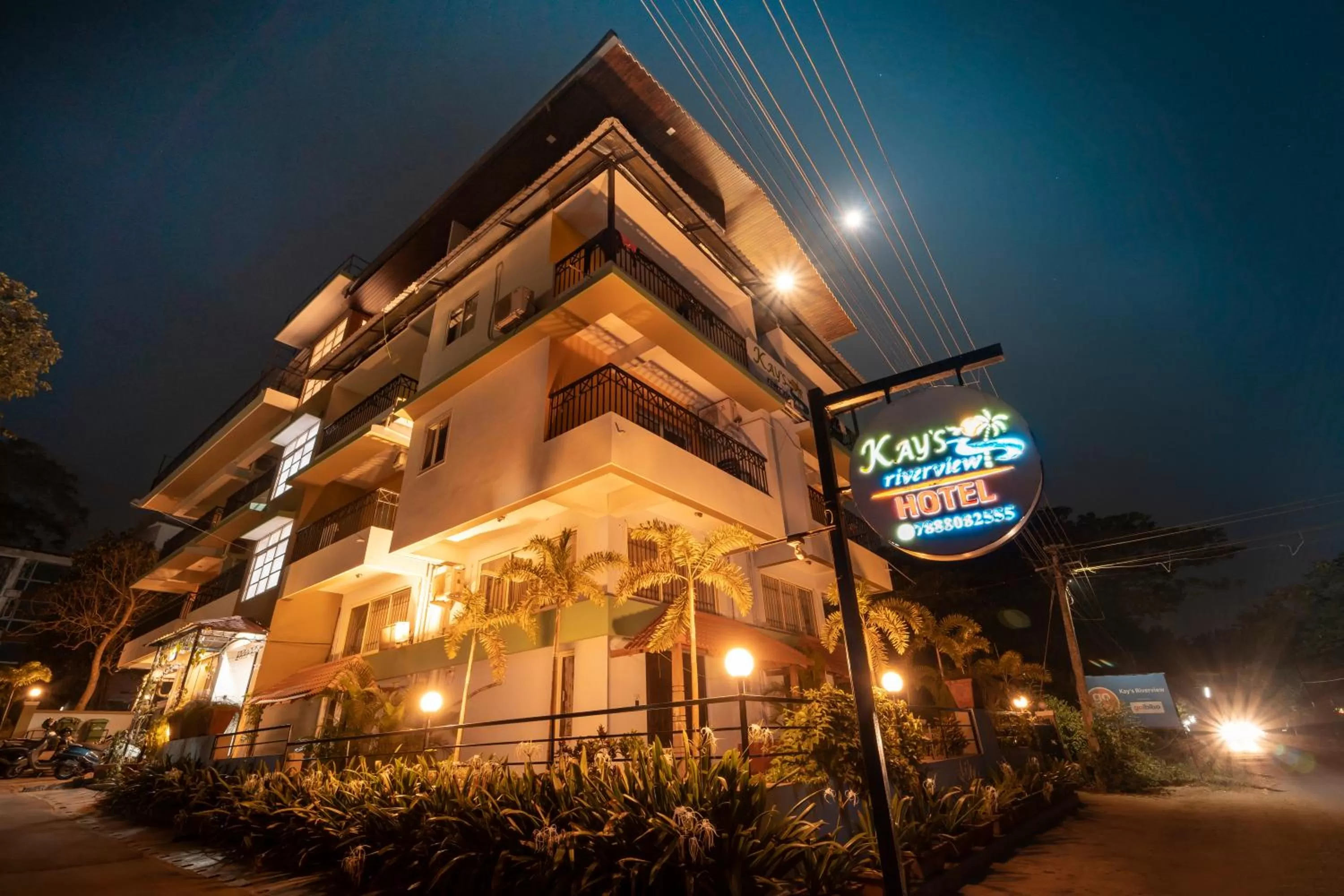 Property building in Kay's Riverview Resort - Near Baga Beach