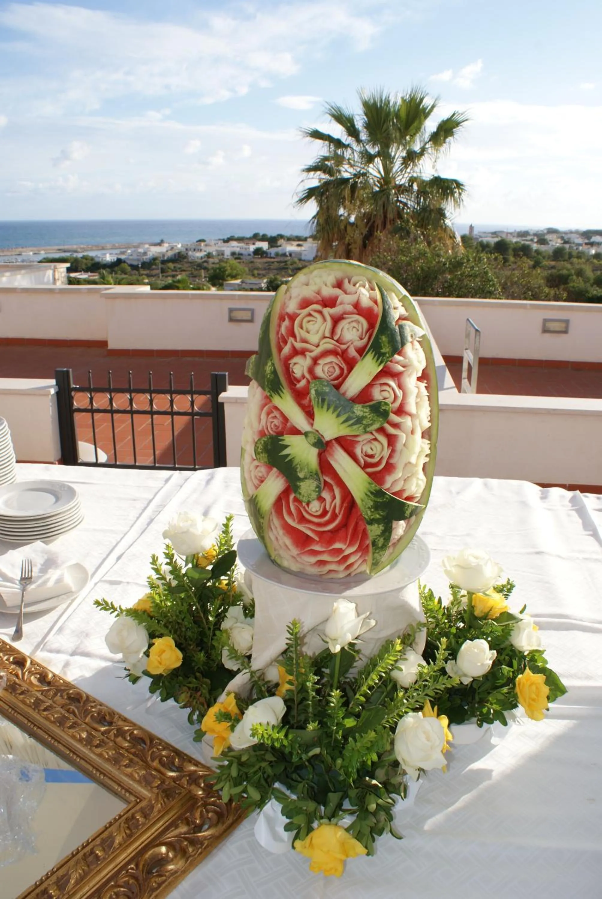 Decorative detail in Messapia Hotel & Resort