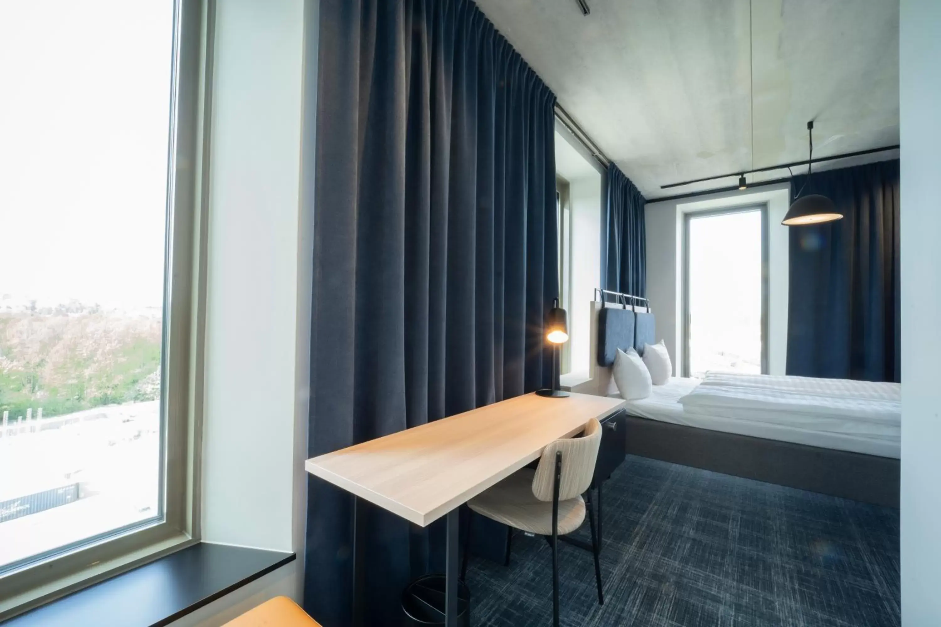 Bedroom, Bathroom in Comfort Hotel Solna Arenastaden