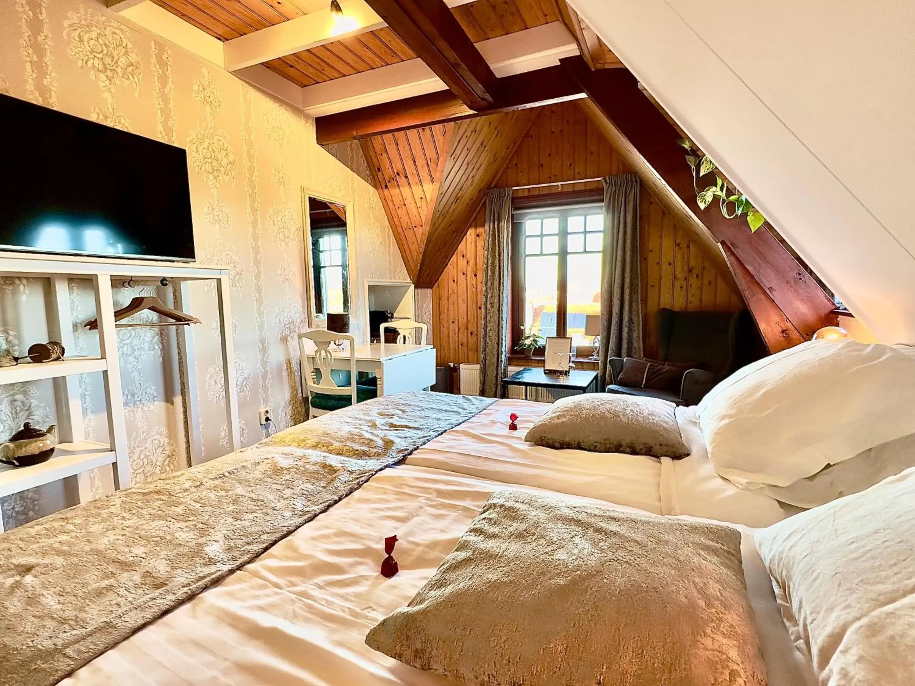 Bed in Villa Steenwyck Giethoorn