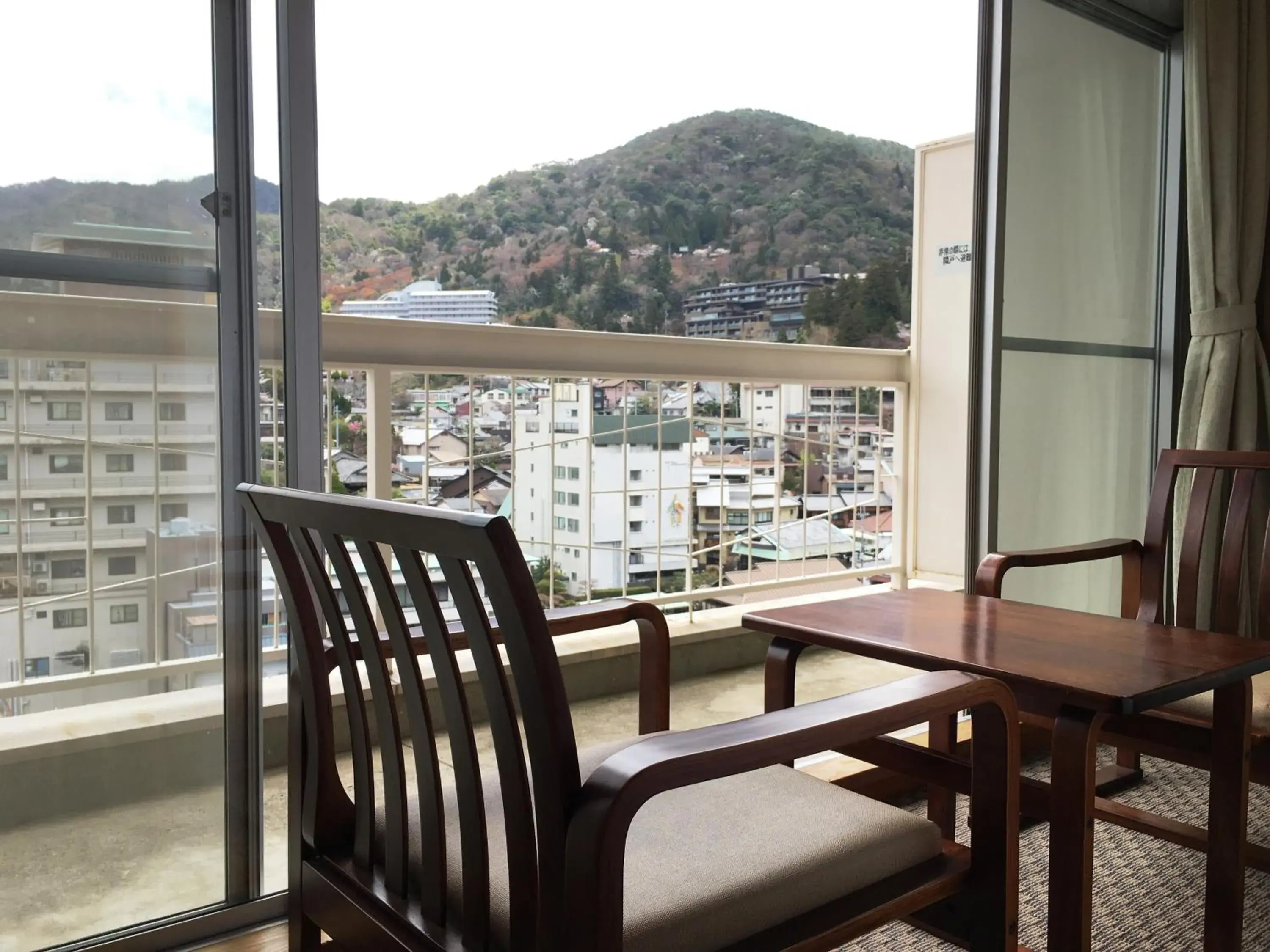 Balcony/Terrace in Ryokan Arima Gyoen