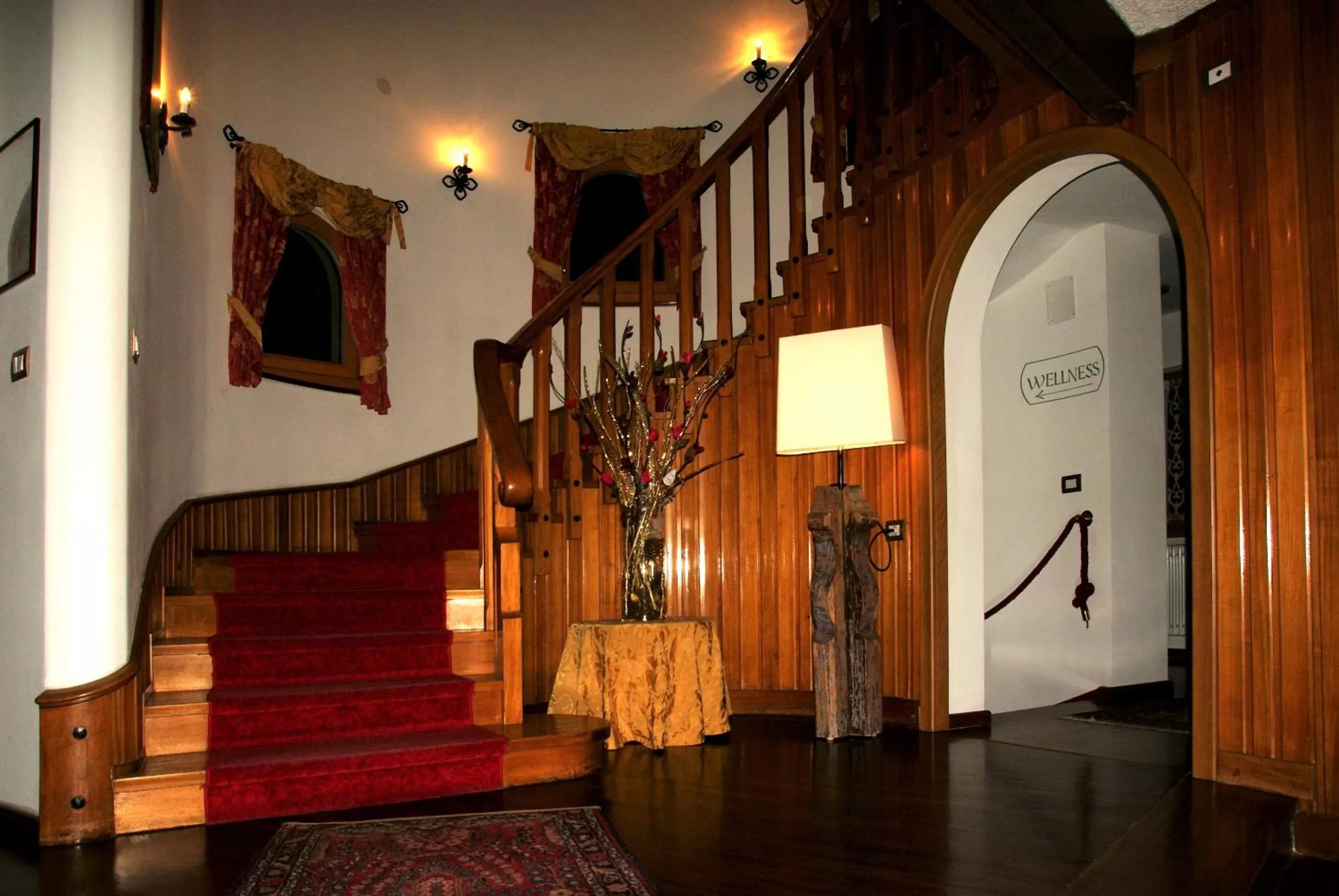 Lobby or reception in Park Hotel Villa Trunka Lunka