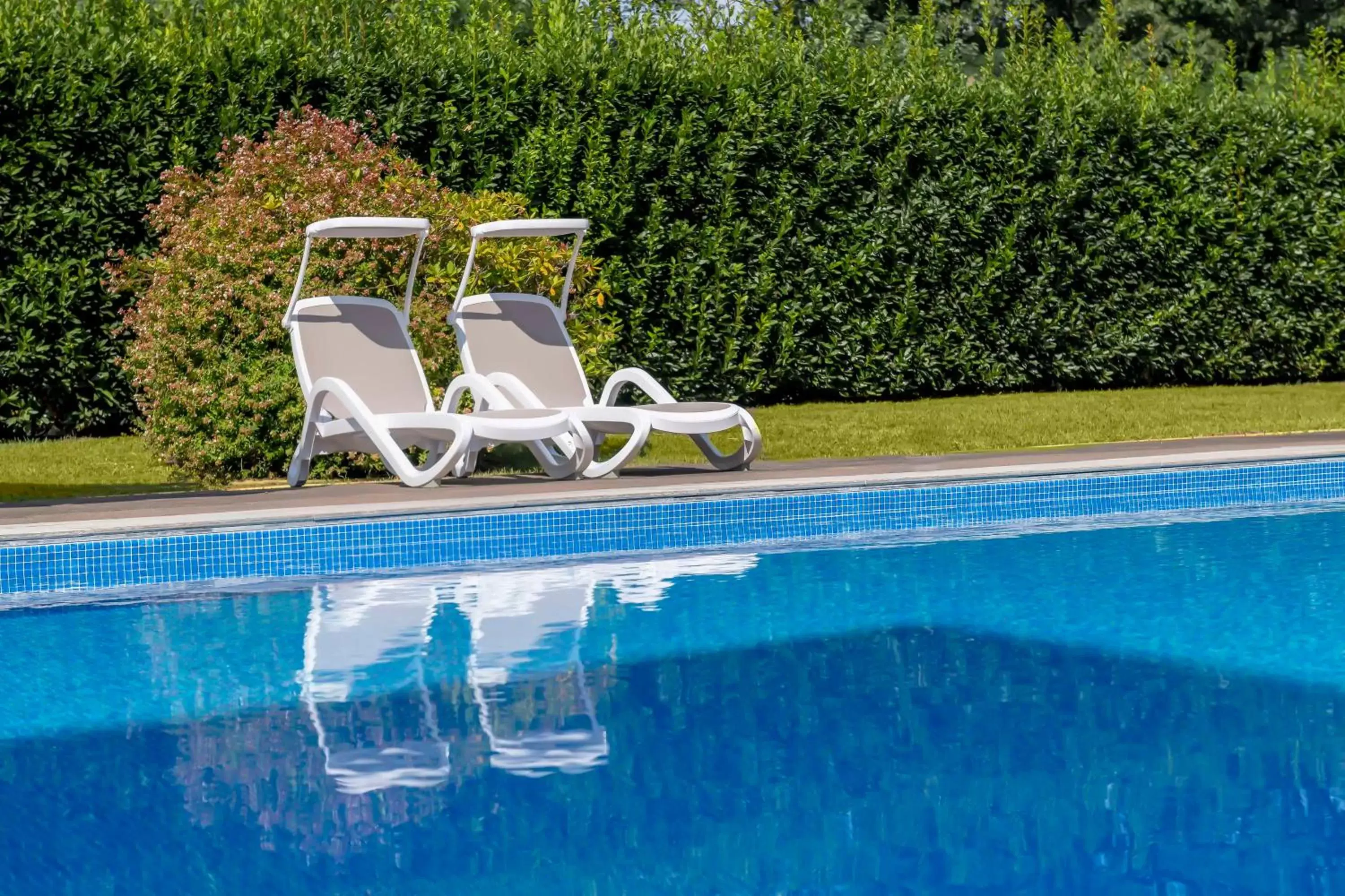 Pool view, Swimming Pool in Best Western Cavalieri Della Corona