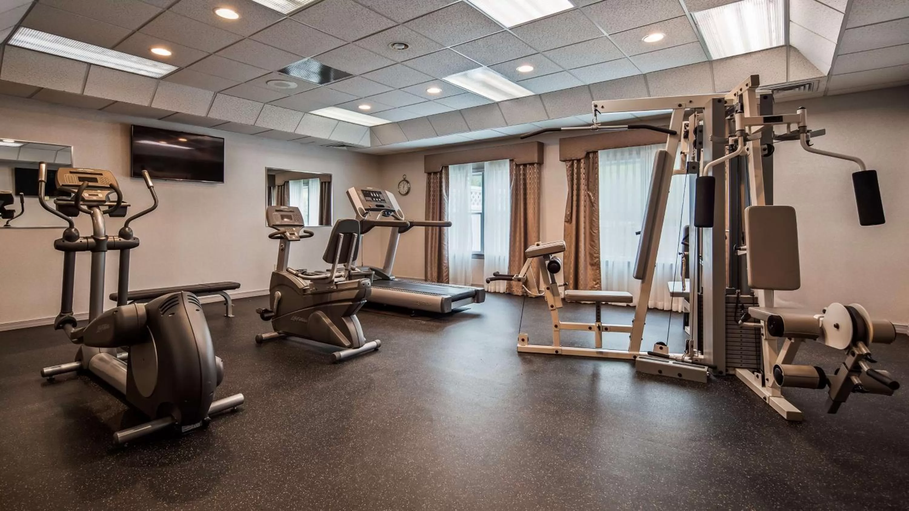 Fitness centre/facilities in Inn at Mendehall