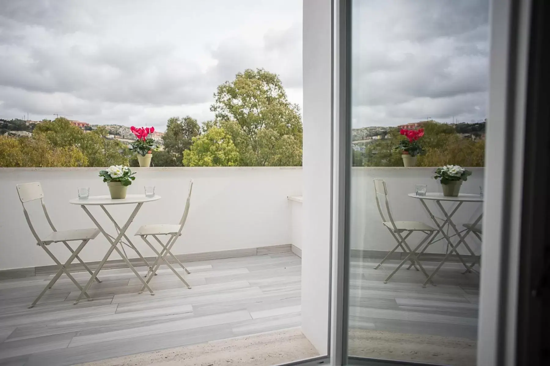 Balcony/Terrace in B&B Sorahnia - Design House