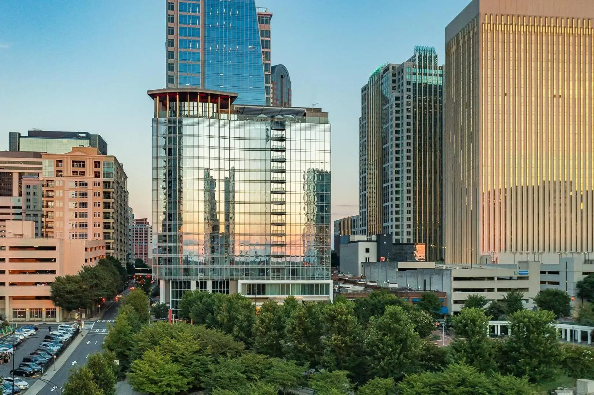 Property building in Kimpton Tryon Park Hotel, an IHG Hotel