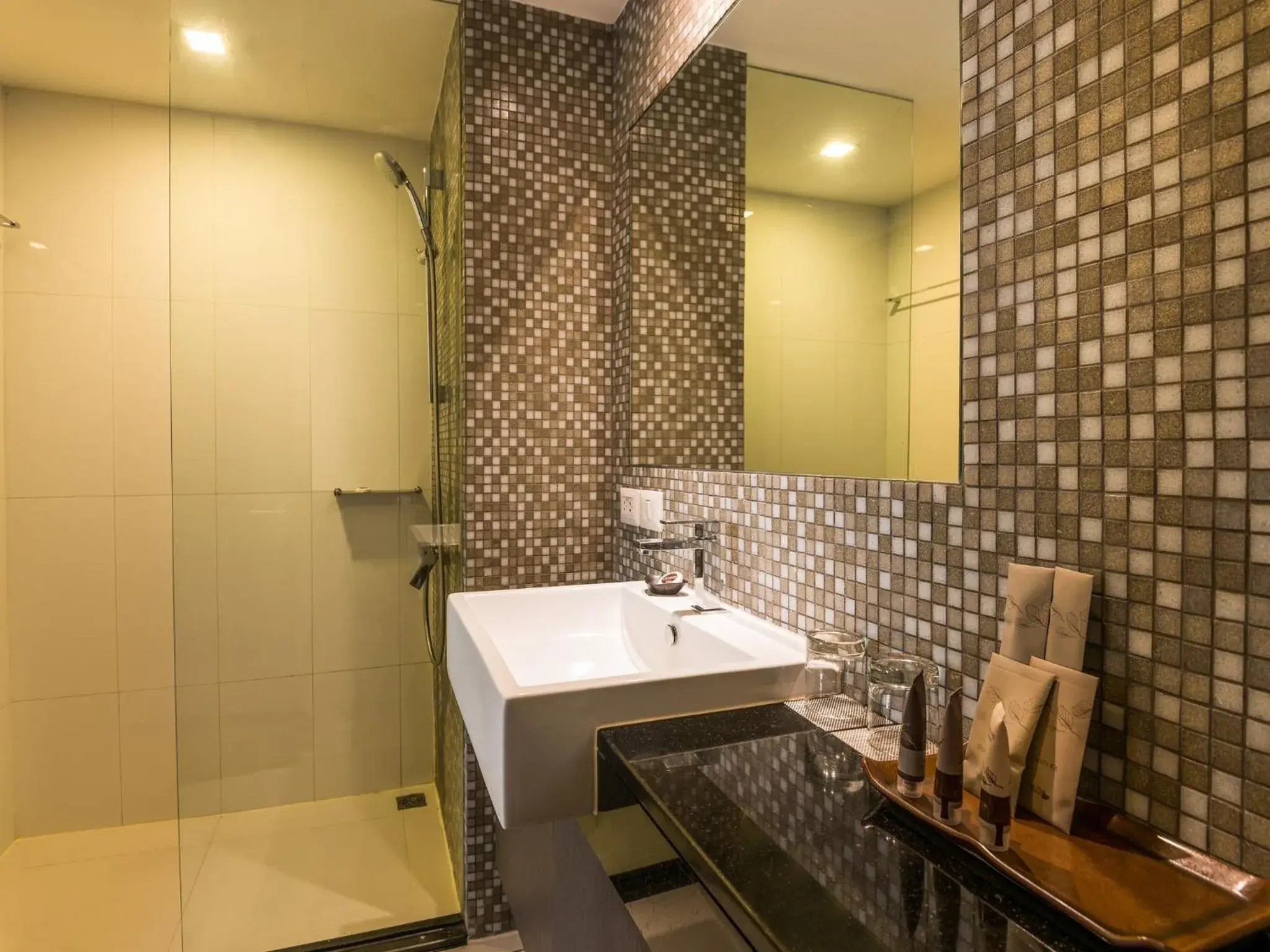 Bathroom in Maitria Hotel Sukhumvit 18 Bangkok – A Chatrium Collection