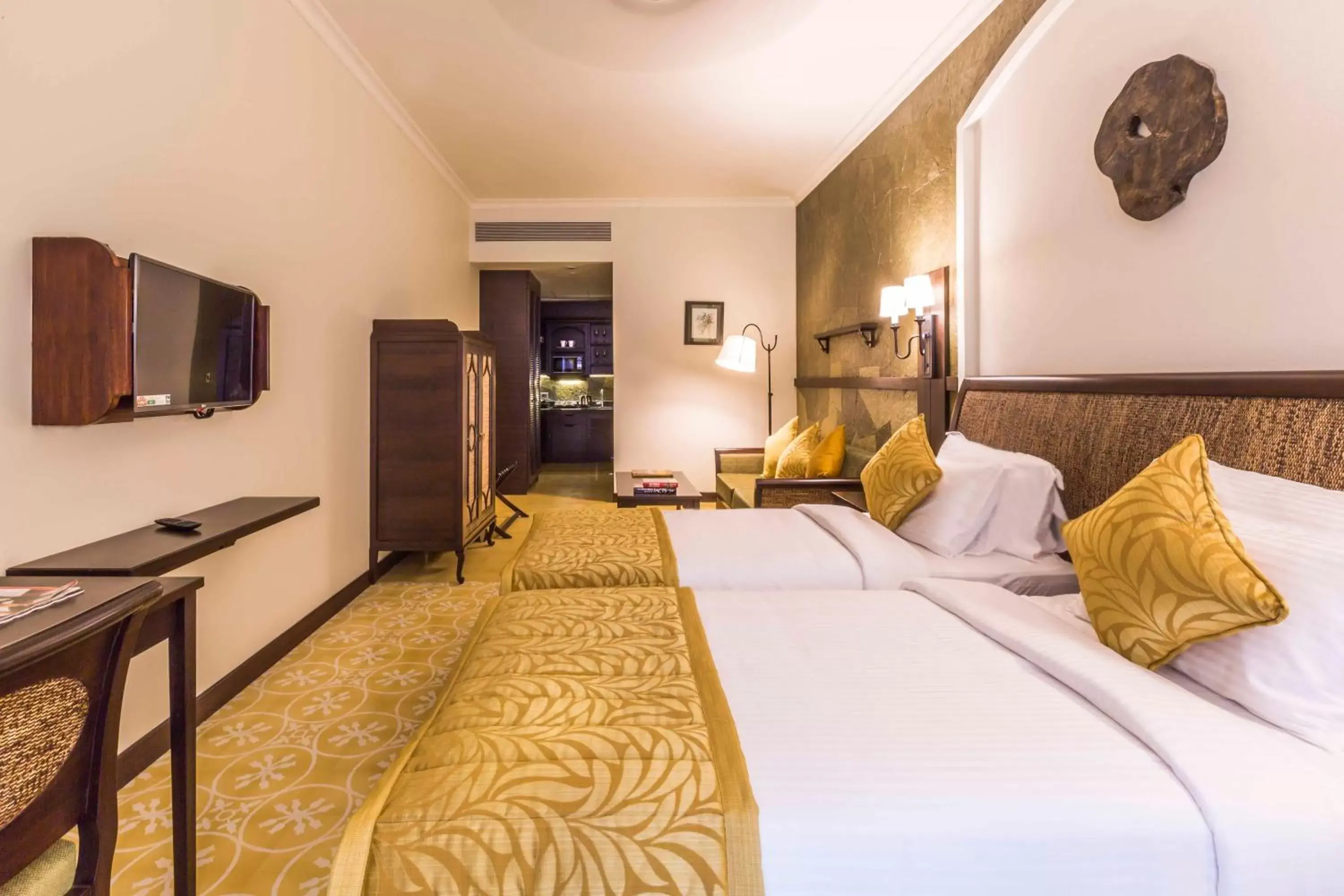 Bed in Rhythm Lonavala - An All Suite Resort