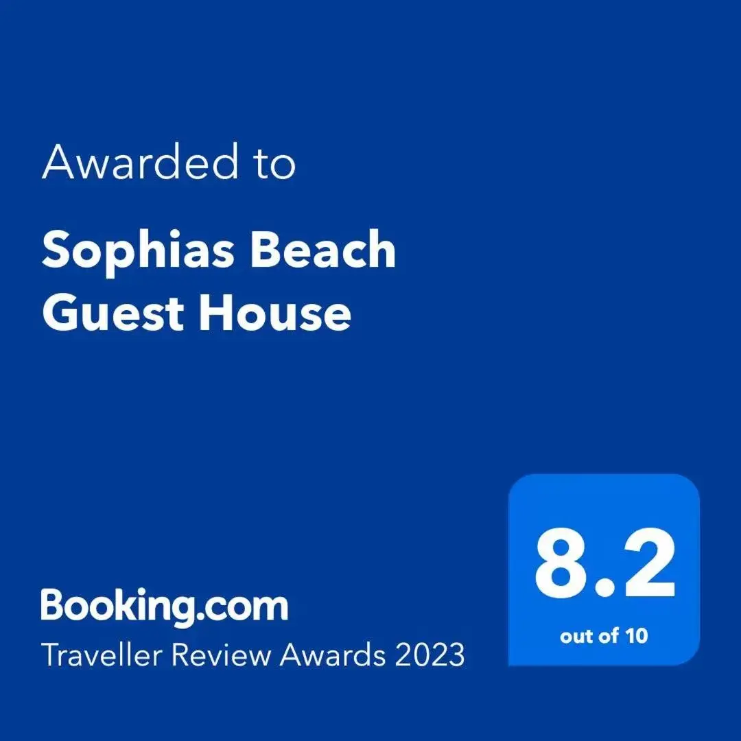 Logo/Certificate/Sign/Award in Sophias Beach Guest House