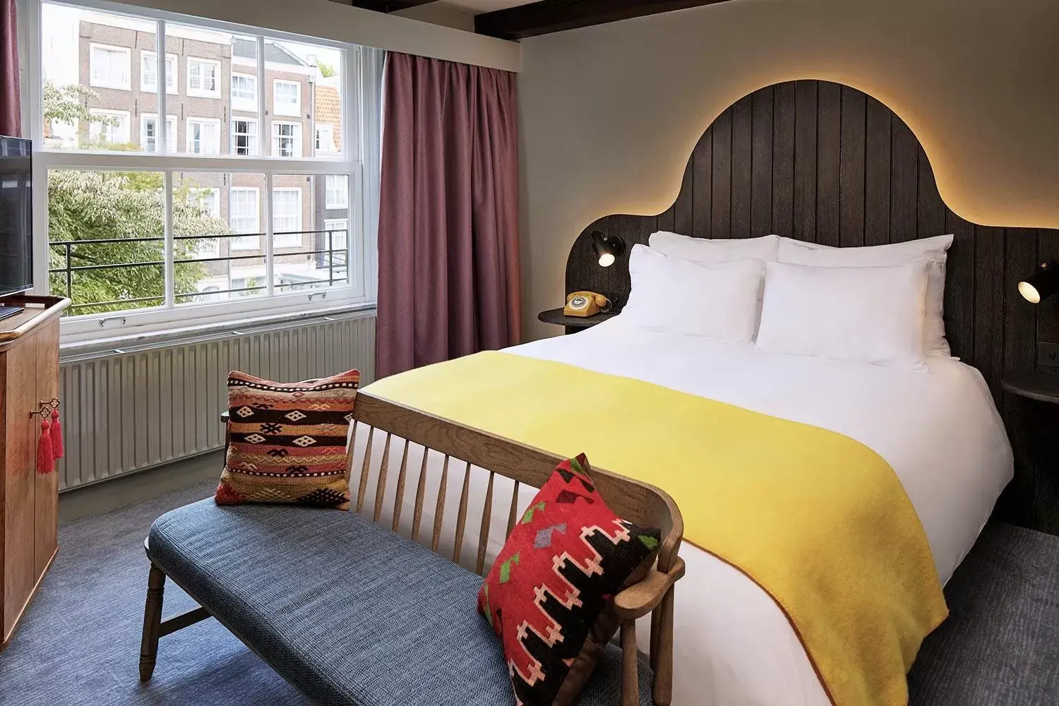 Bed in Pulitzer Amsterdam