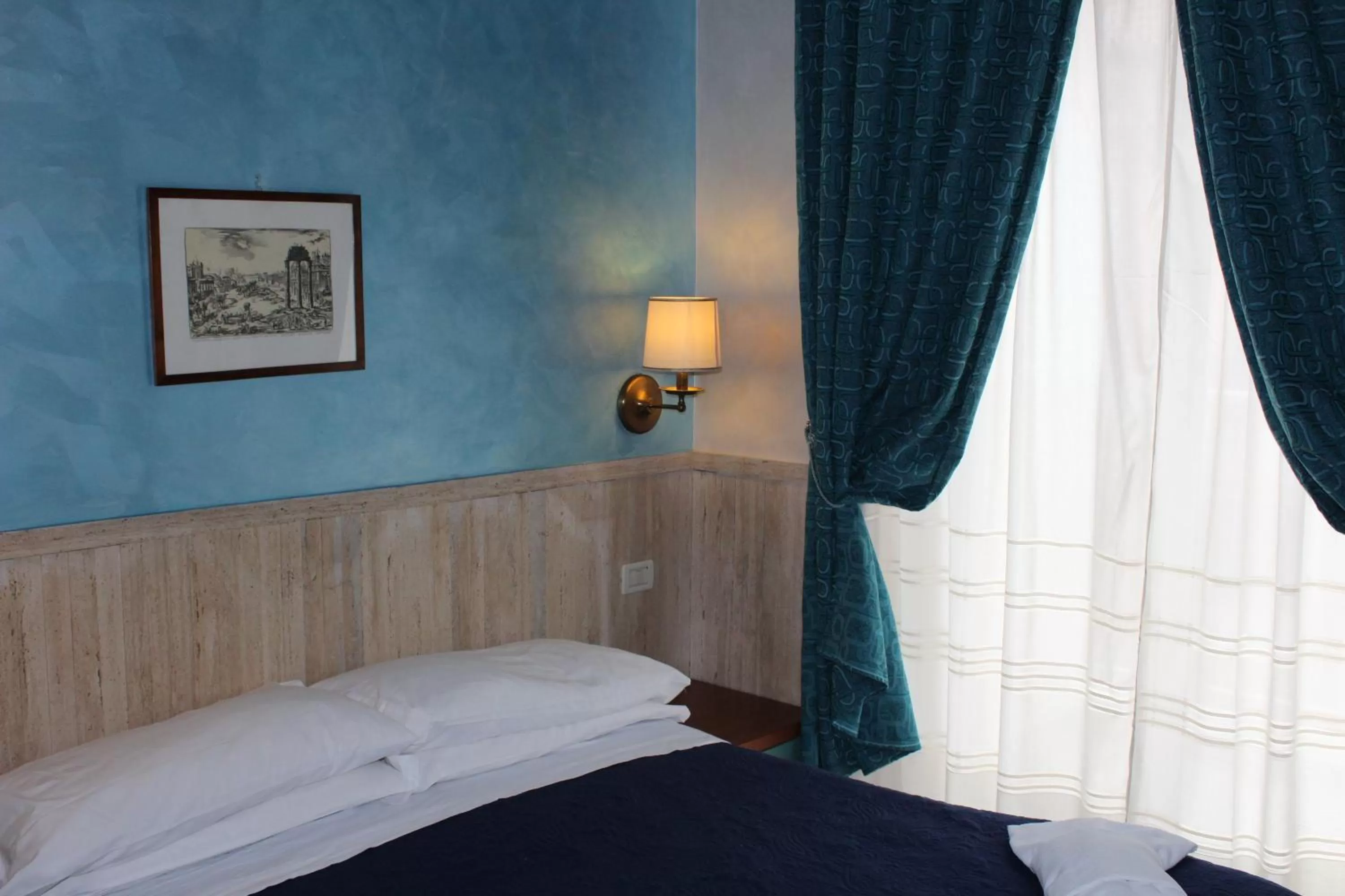 Bed in Hotel Pyramid