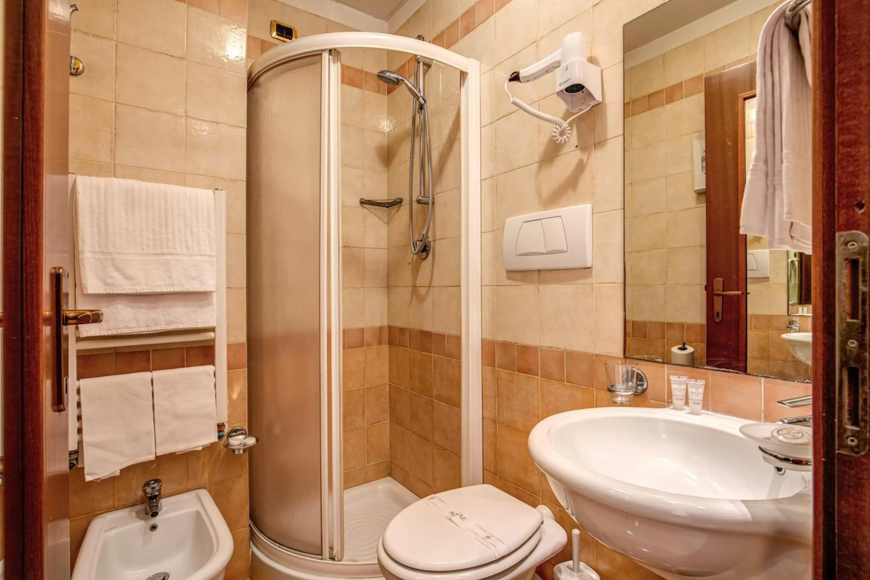 Bathroom in Hotel Verona Rome