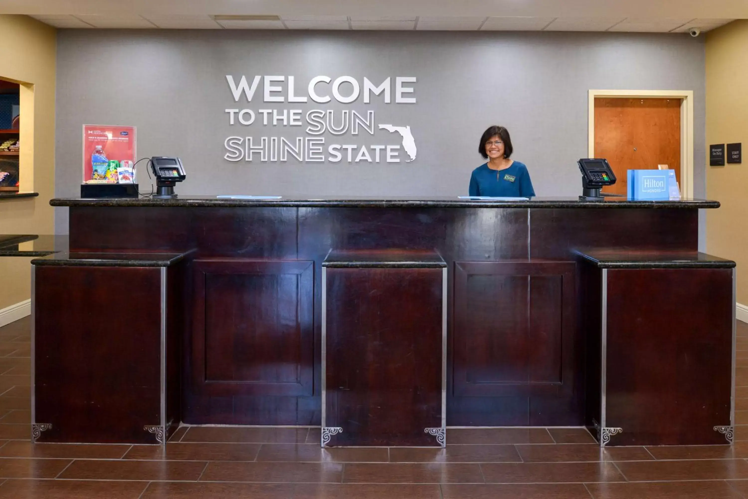 Lobby or reception, Lobby/Reception in Hampton Inn & Suites Cape Coral / Fort Myers