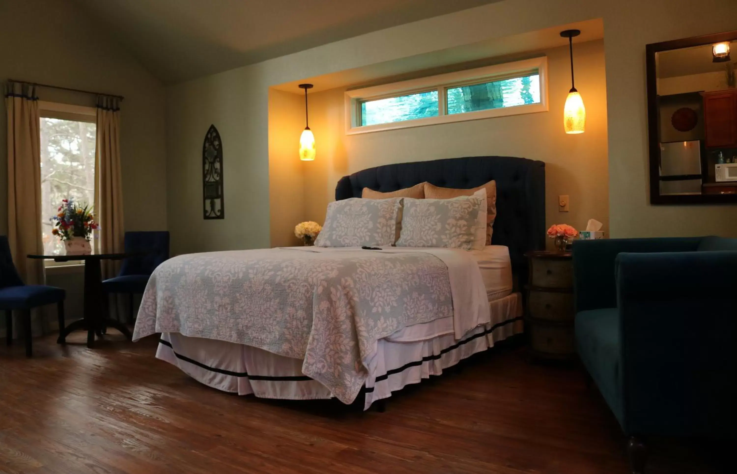 Bed in The Grand Treehouse Resort