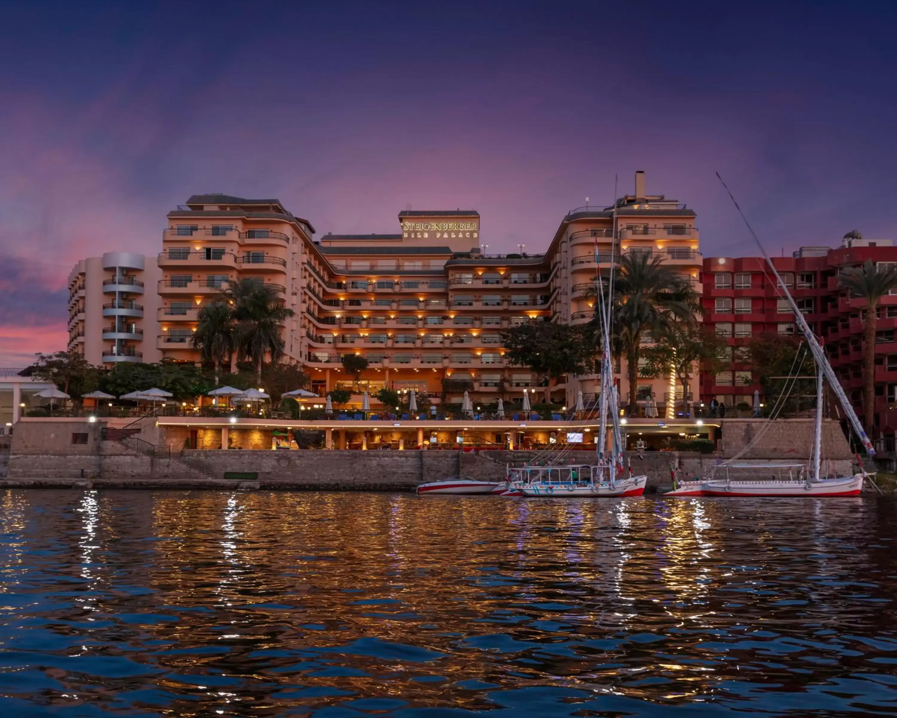 Property building in Steigenberger Nile Palace Luxor - Convention Center