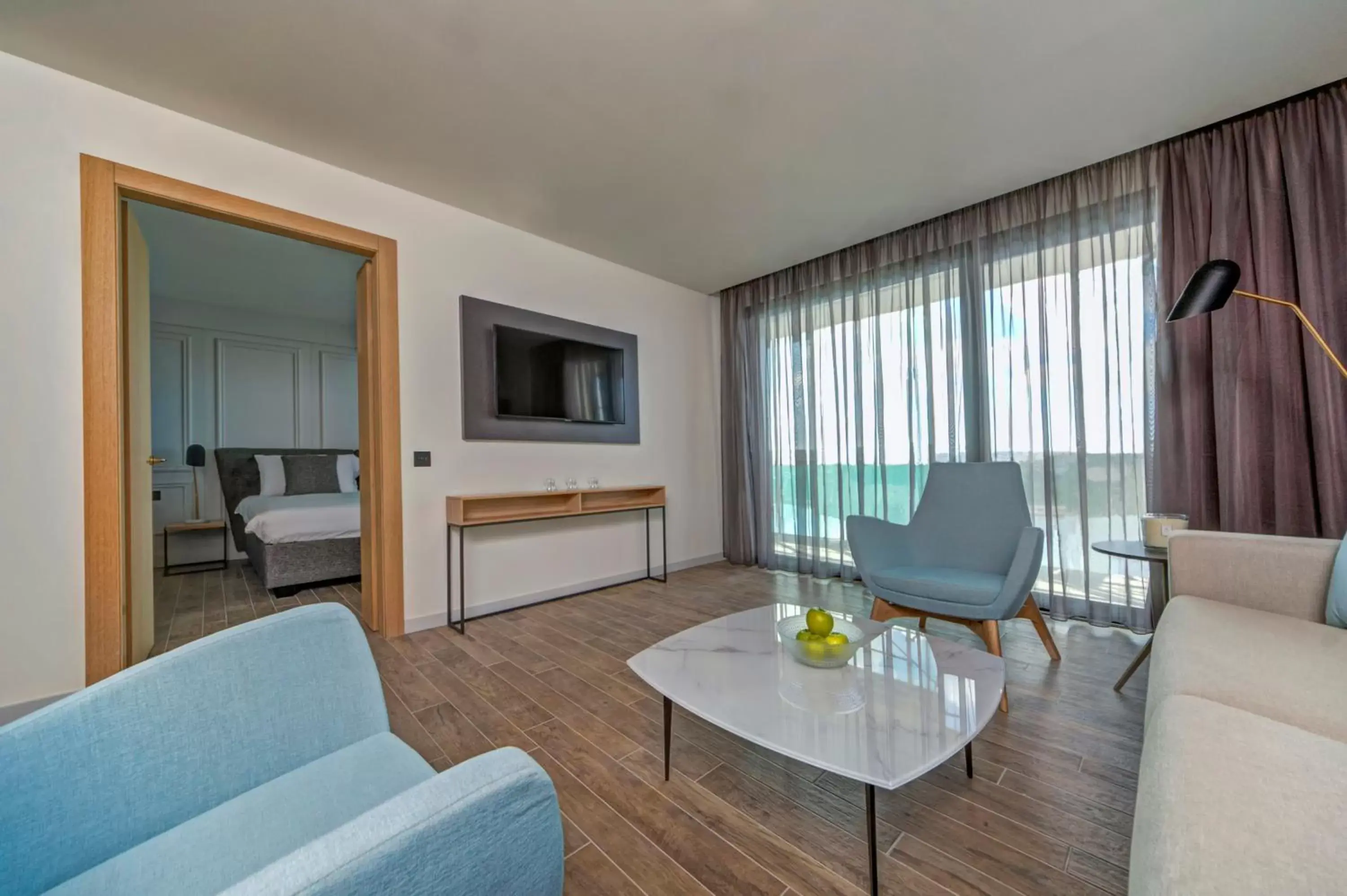 Living room, Seating Area in Land's End, Boutique Hotel