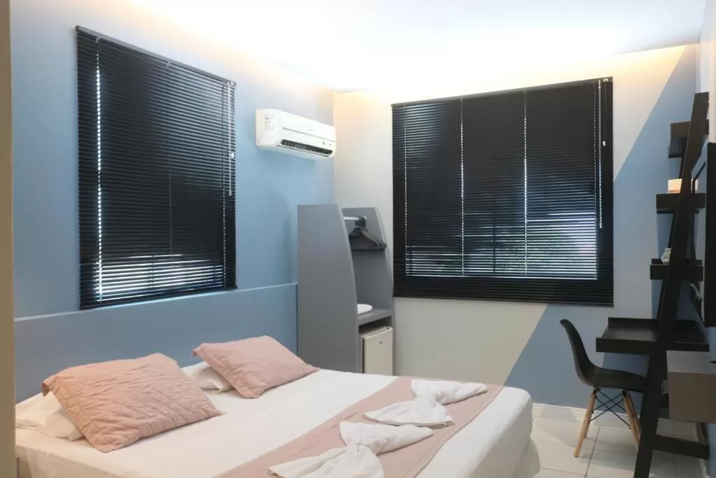 Photo of the whole room, Bed in Fortpraia Hotel