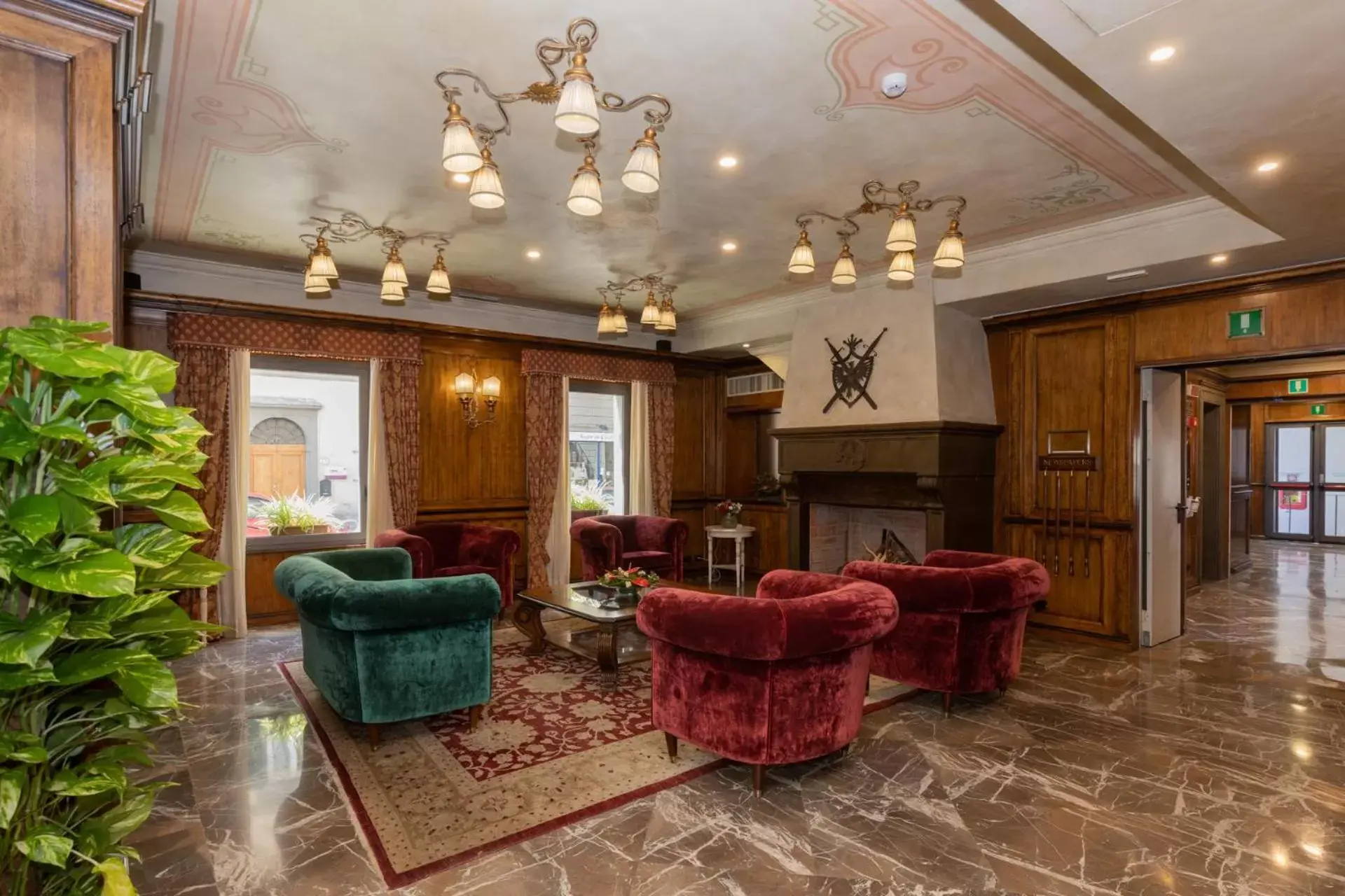 Lobby or reception, Lobby/Reception in Hotel Adler Cavalieri