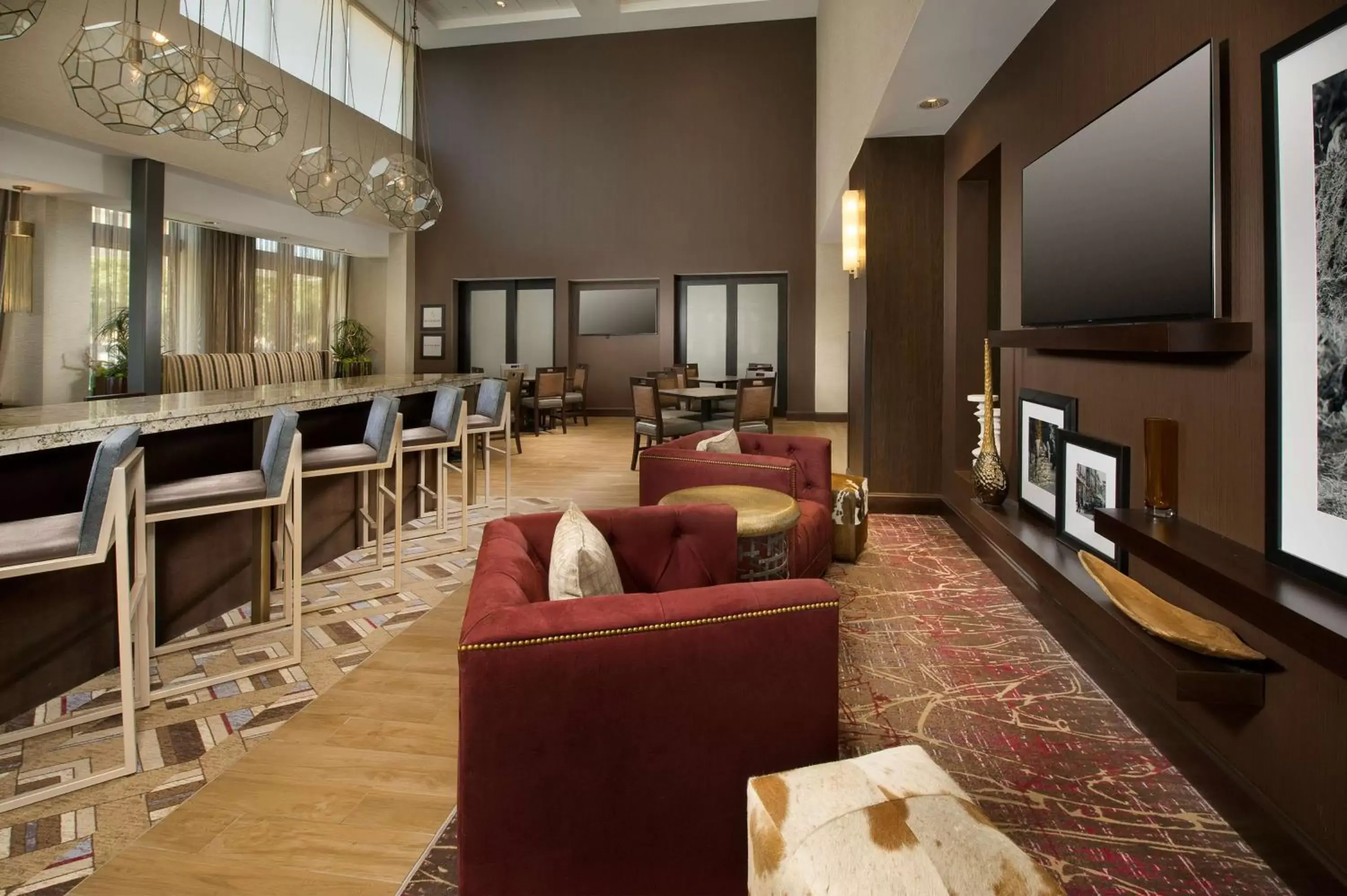 Lobby or reception, Seating Area in Hampton Inn & Suites San Antonio-Downtown/Market Square